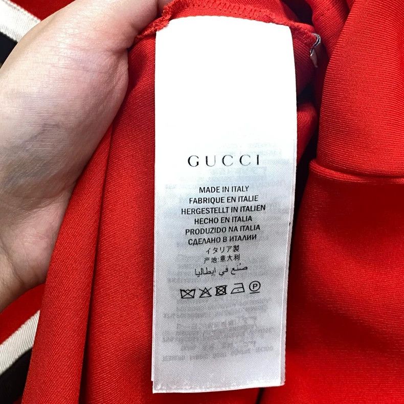 Gucci Gucci Red striped double G gold button dress 2505-Nextarrow Size S / US 4 / IT 40 - 5 Thumbnail