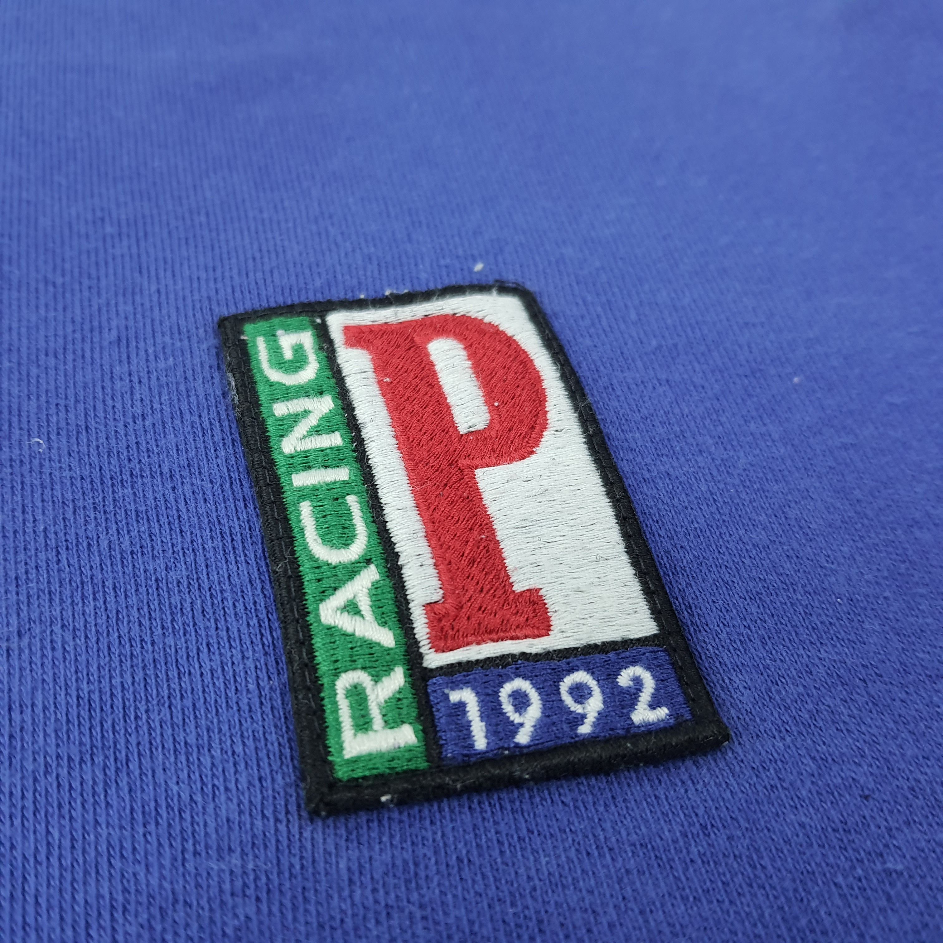 Polo Ralph Lauren Vintage POLO Ralph Lauren Racing Half Zipper C250N21 Size US L / EU 52-54 / 3 - 3 Thumbnail