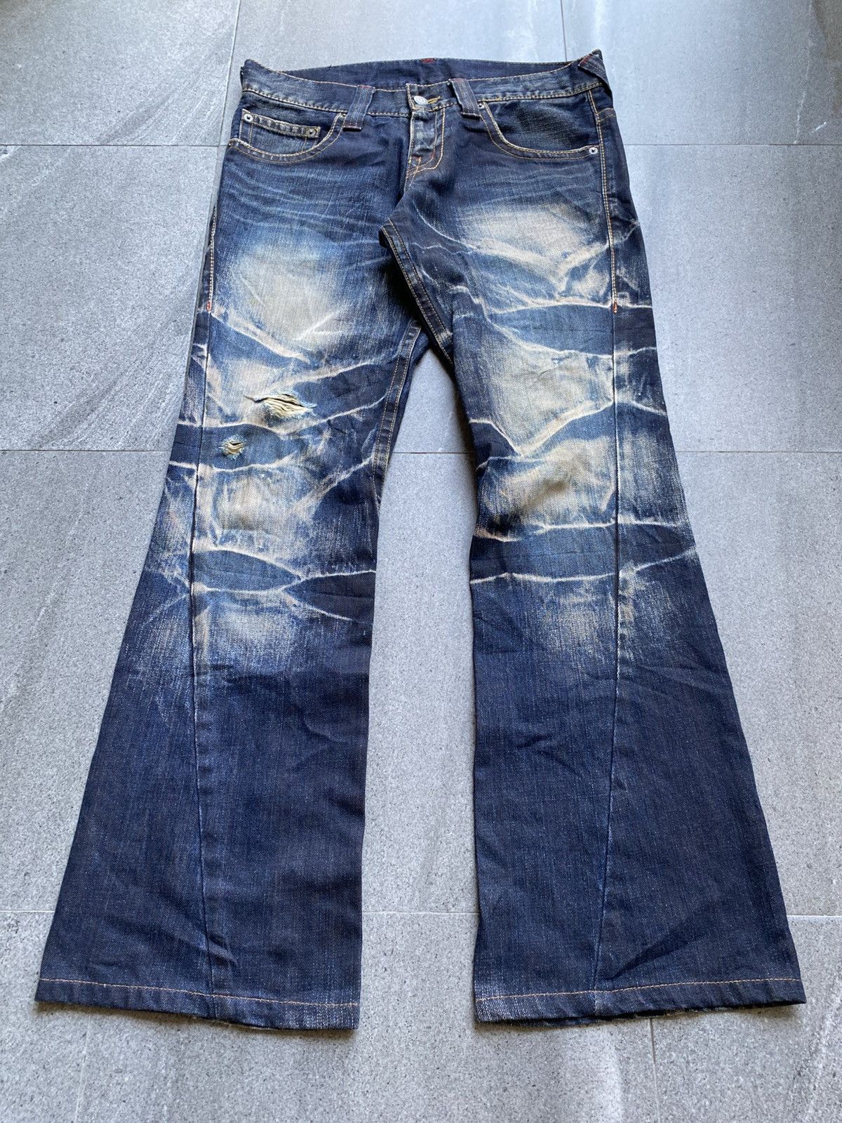 Tornado Mart Tornado mart Flared Pants Size US 33 - 2 Thumbnail