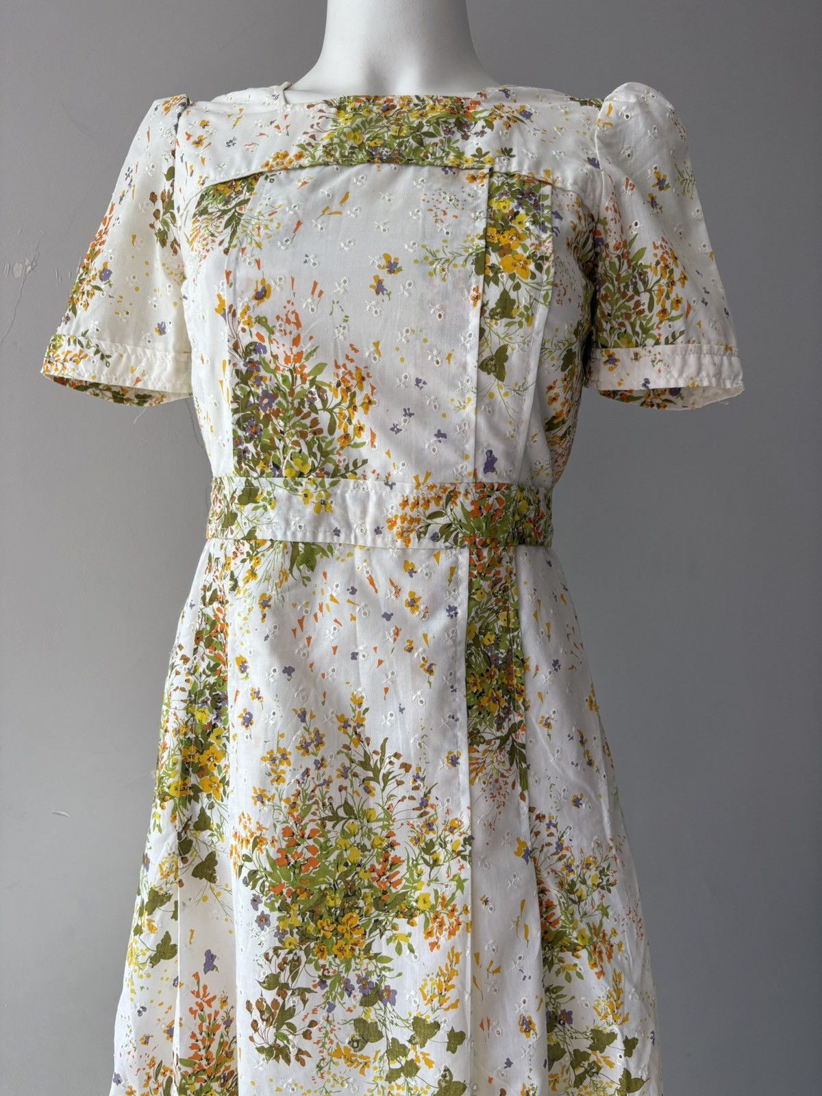 Vintage 50s Betty Barclay dress Size S / US 4 / IT 40 - 14 Thumbnail