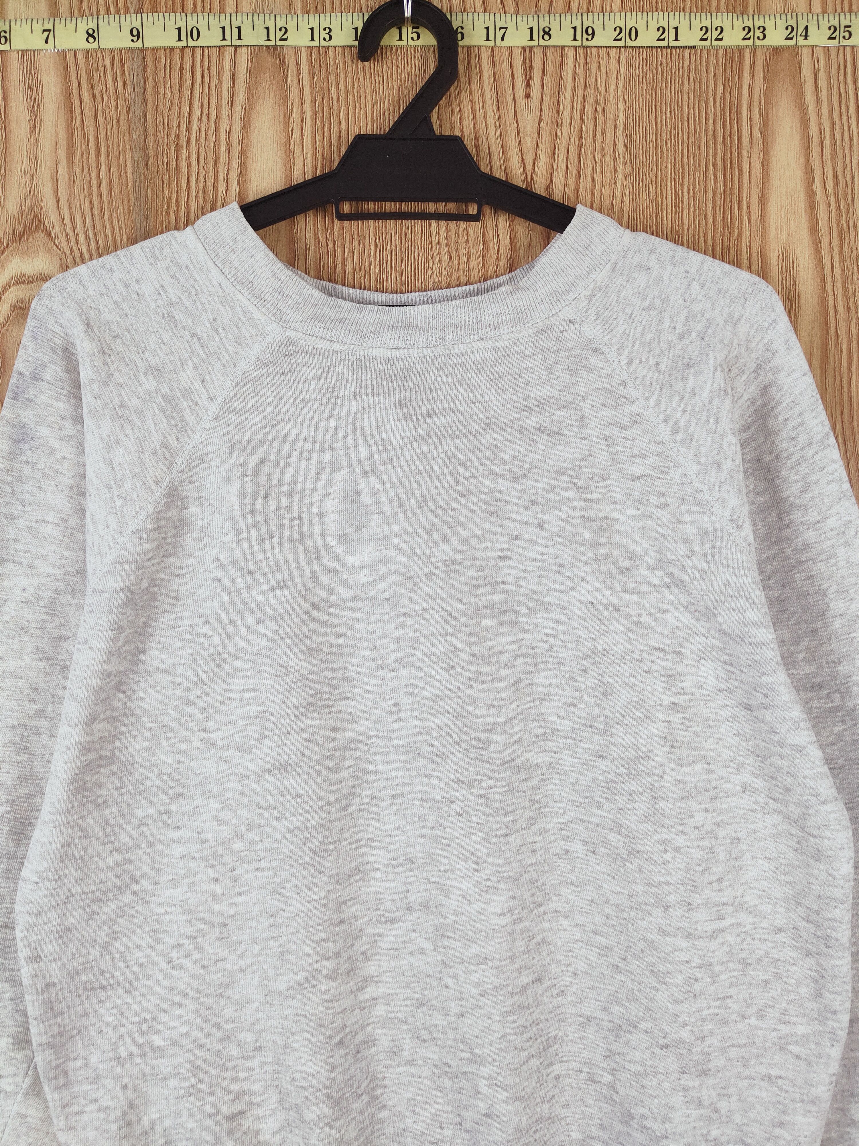 Hanes × Vintage Hanes made in usa vintage plain Gray Sweatshirts #W465 Size US S / EU 44-46 / 1 - 2 Thumbnail