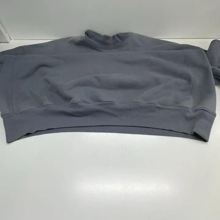 Balenciaga Balenciaga Balenciaga Blue Portrait Logo High Neck Sweatsh Size US XL / EU 56 / 4 - 5 Thumbnail