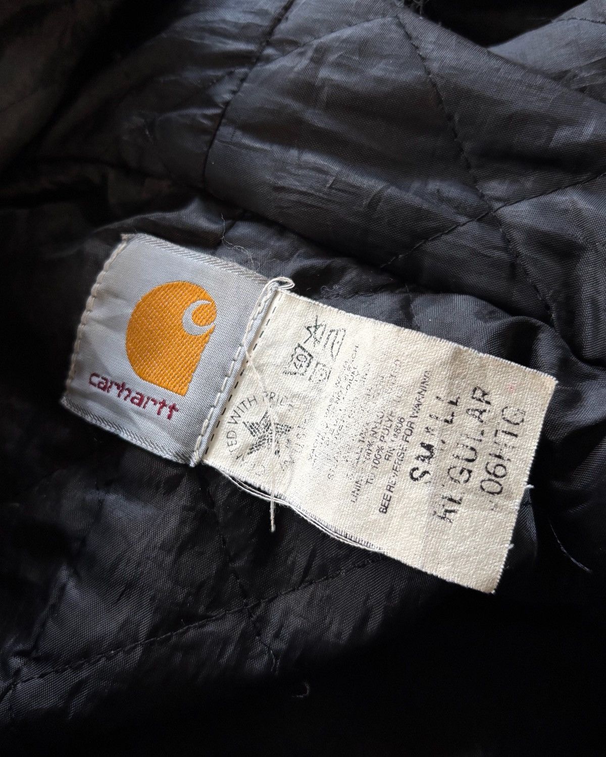 Carhartt Crazy Vintage Faded Carhartt Active Jacket J06 - HTG📘 Size US S / EU 44-46 / 1 - 5 Thumbnail