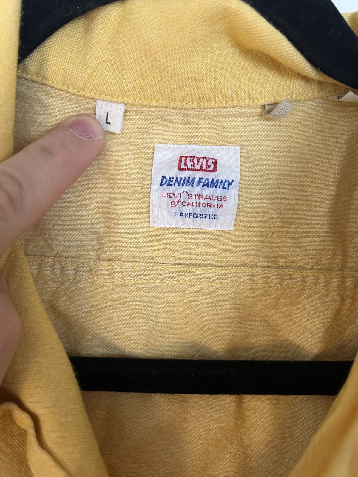 Levi's Vintage Clothing Levi’s vintage clothing Yellow short sleeve button up Size US L / EU 52-54 / 3 - 3 Thumbnail