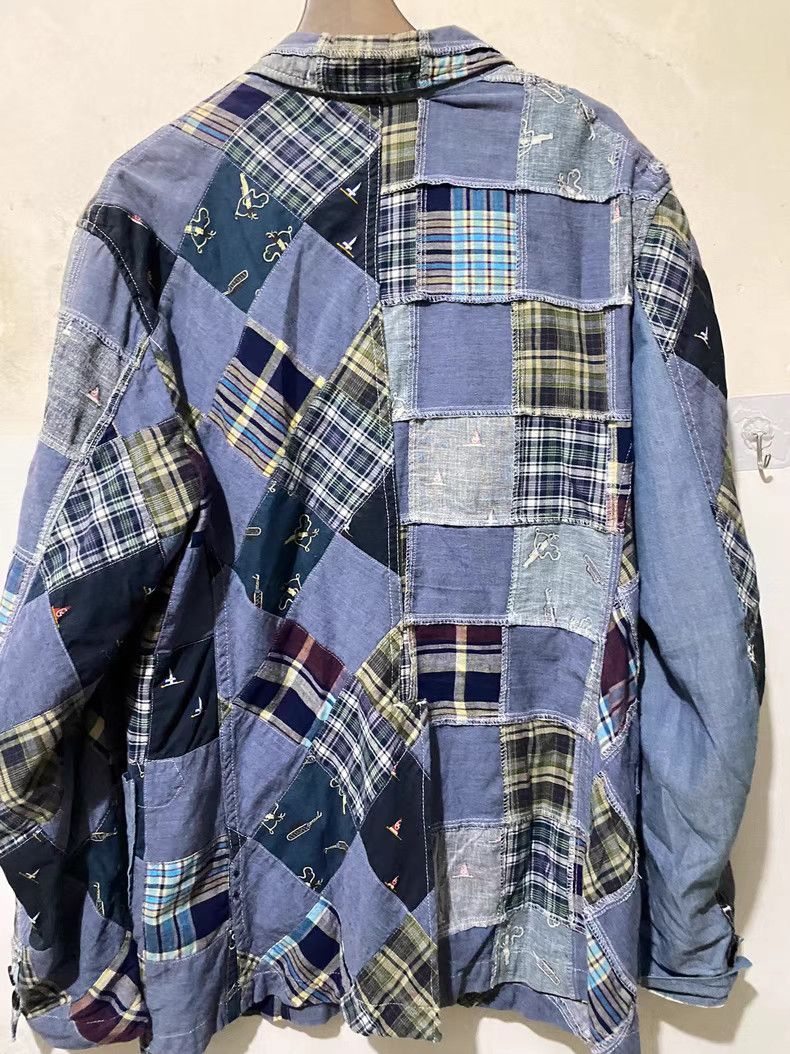 Engineered Garments Engineered Garments Patchwork Shirt Blazer K10 Size US S / EU 44-46 / 1 - 2 Thumbnail