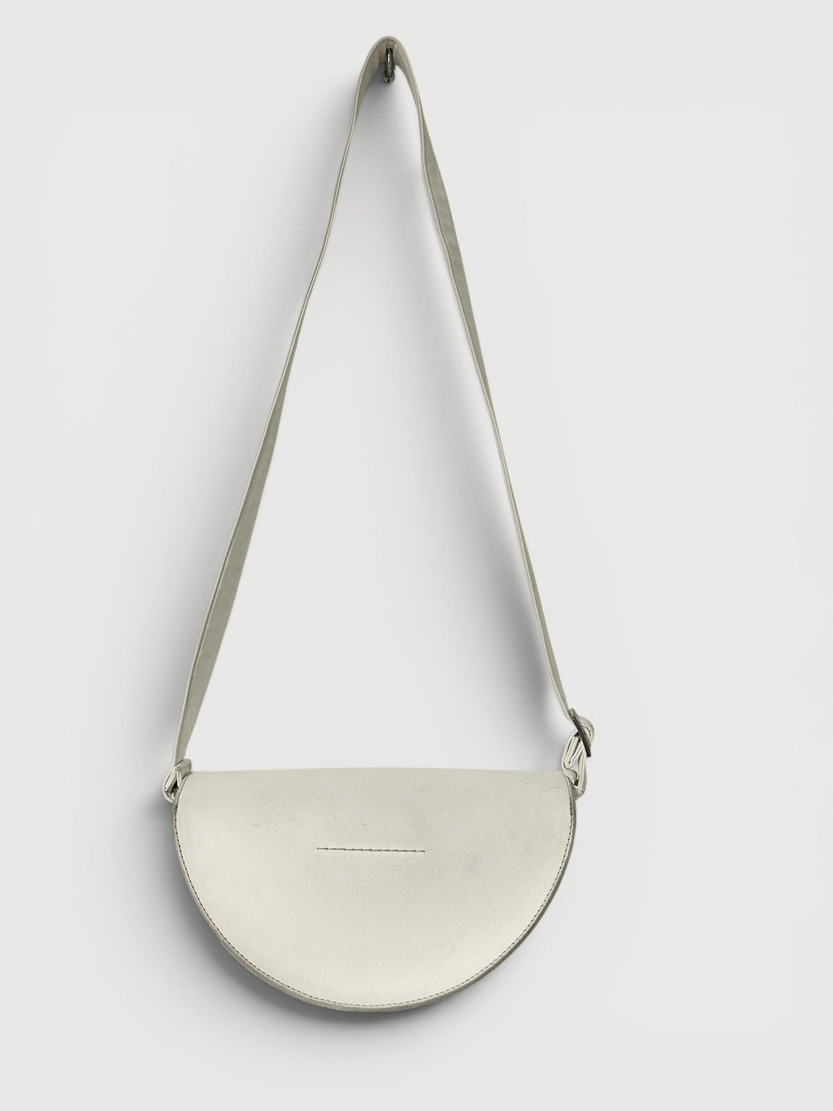 Maison Margiela "Half Moon" Embossed Number Logo Shoulder Bag Size ONE SIZE - 3 Thumbnail