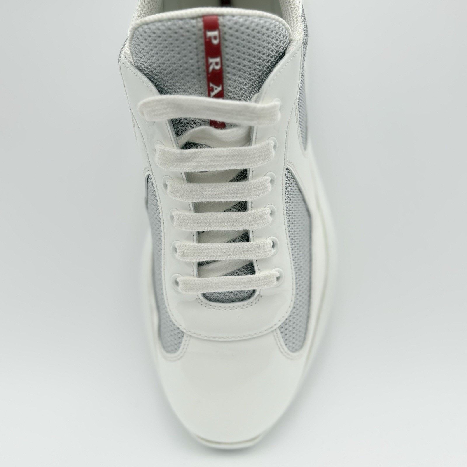 Prada Prada Americas Cup ' White Grey ' | GREAT CONDITION! Size US 10.5 / EU 43-44 - 11 Thumbnail