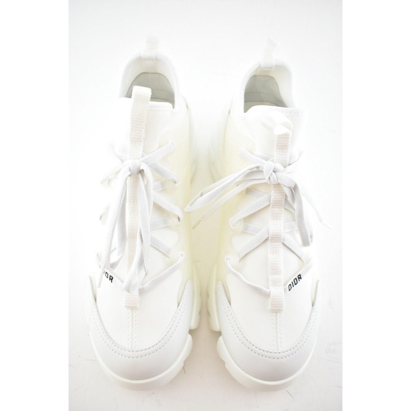 Dior D-Connect Logo Lace Up Flat Platform Trainer Sneaker 38.5 Size US 8.5 / IT 38.5 - 8 Thumbnail