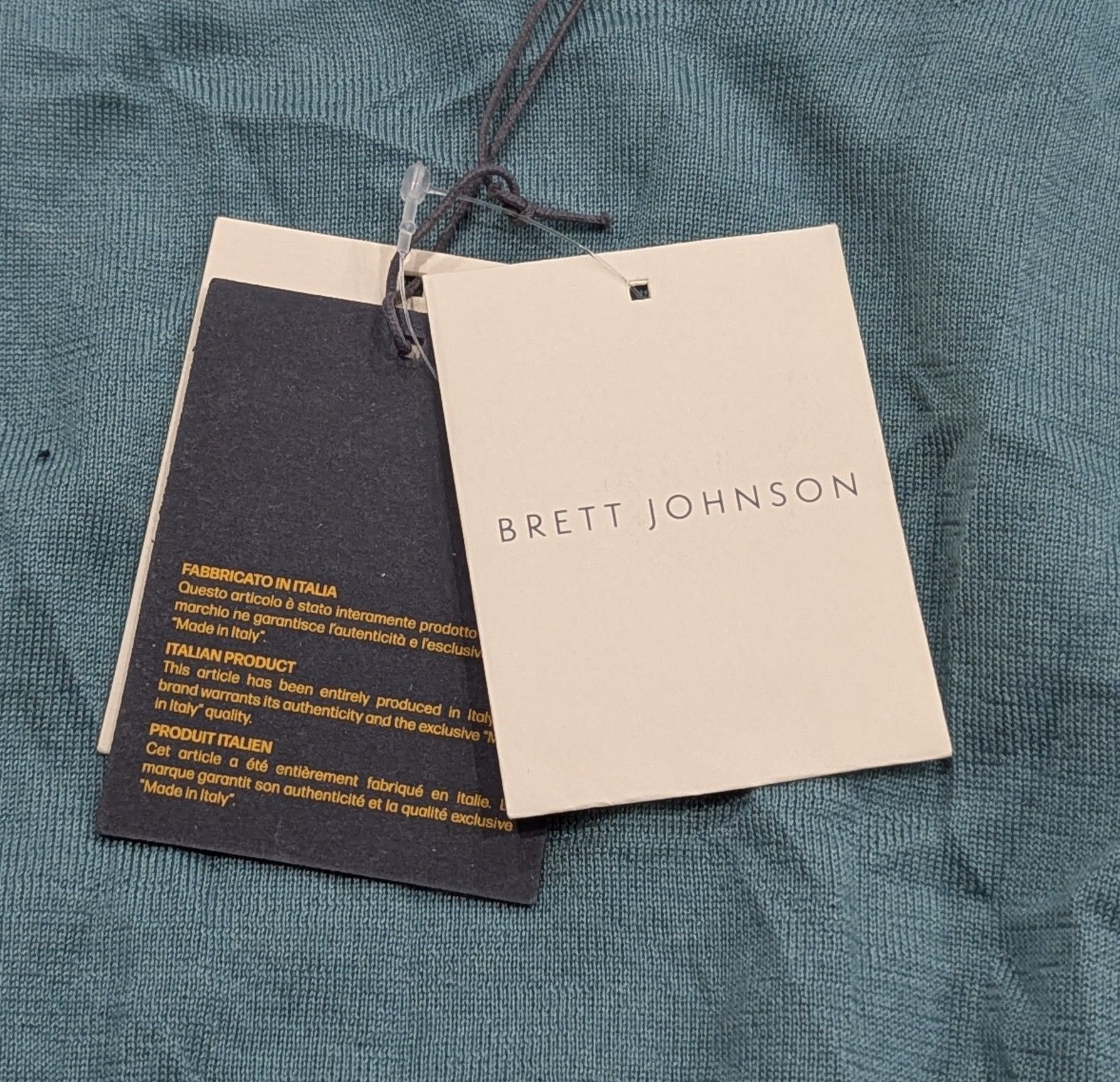 Other Brett Johnson Striped Cashmere/Silk Crewneck Sweater 54 Size US L / EU 52-54 / 3 - 7 Thumbnail