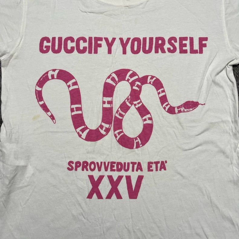 Gucci Gucci Snake-eating short sleeves 2504-Nextarrow Size US S / EU 44-46 / 1 - 3 Thumbnail