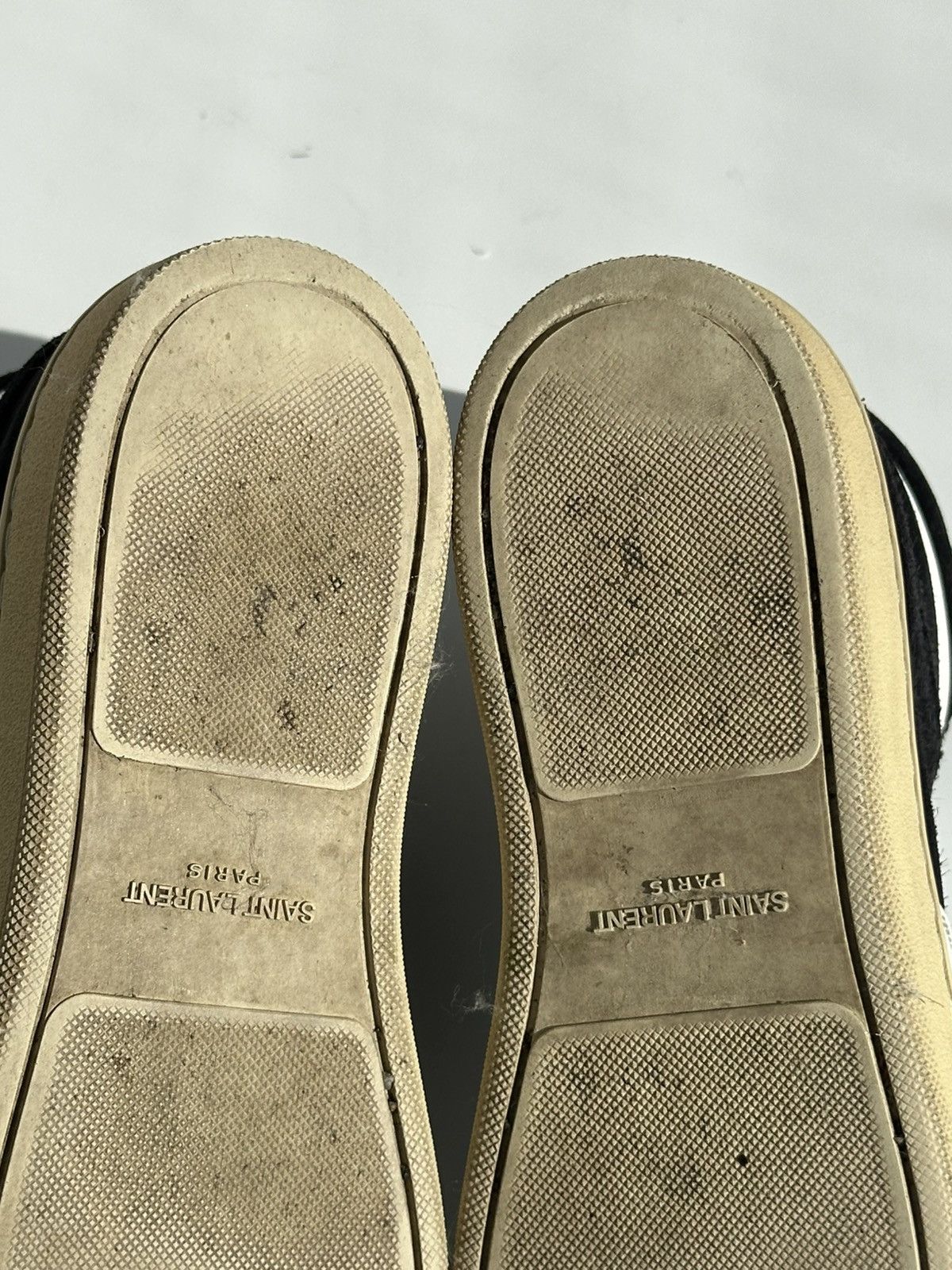 Saint Laurent Paris *sz36* SAINT LAURENT Hedi Slimane Suede Sneakers Black logo Size US 6 / IT 36 - 13 Thumbnail