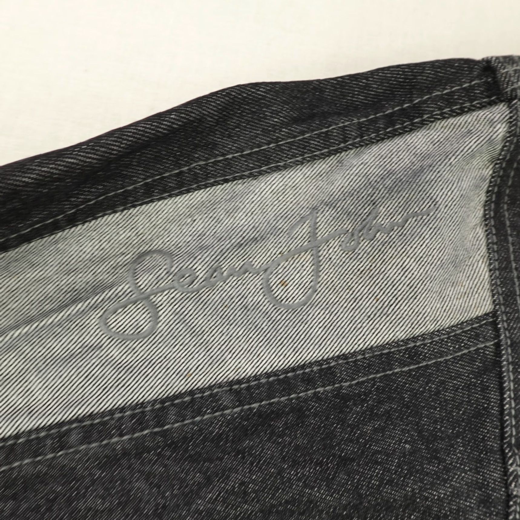 Sean John VINTAGE Sean John Jacket Mens XL Black Denim Jean Coat Button Up Hip Hop Y2K Size US 36 / EU 52 - 6 Thumbnail