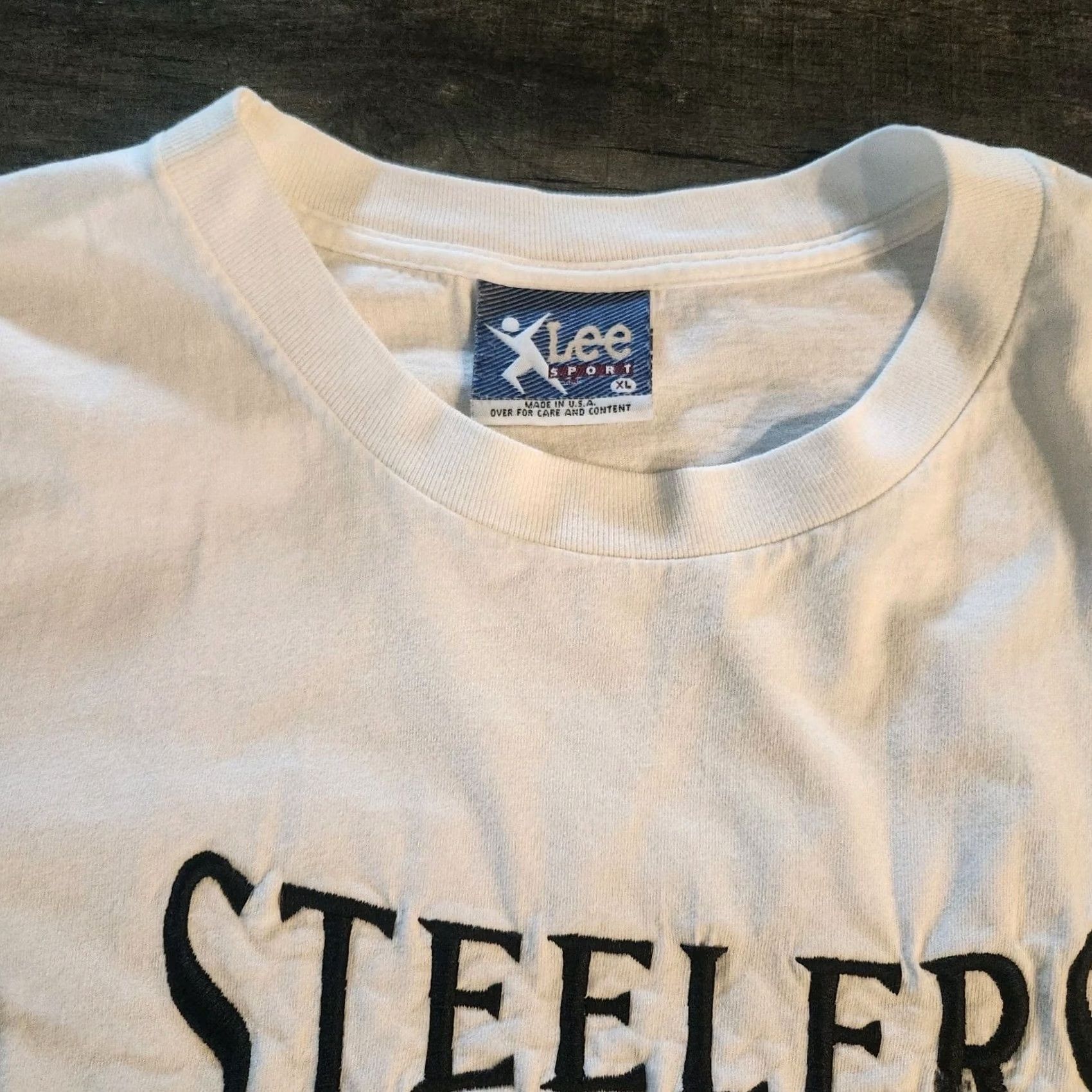 LeSportsac VINTAGE Steelers T Shirt Tee Mens XL 1995 AFC Champs Made In USA Shirt Size US XL / EU 56 / 4 - 6 Thumbnail