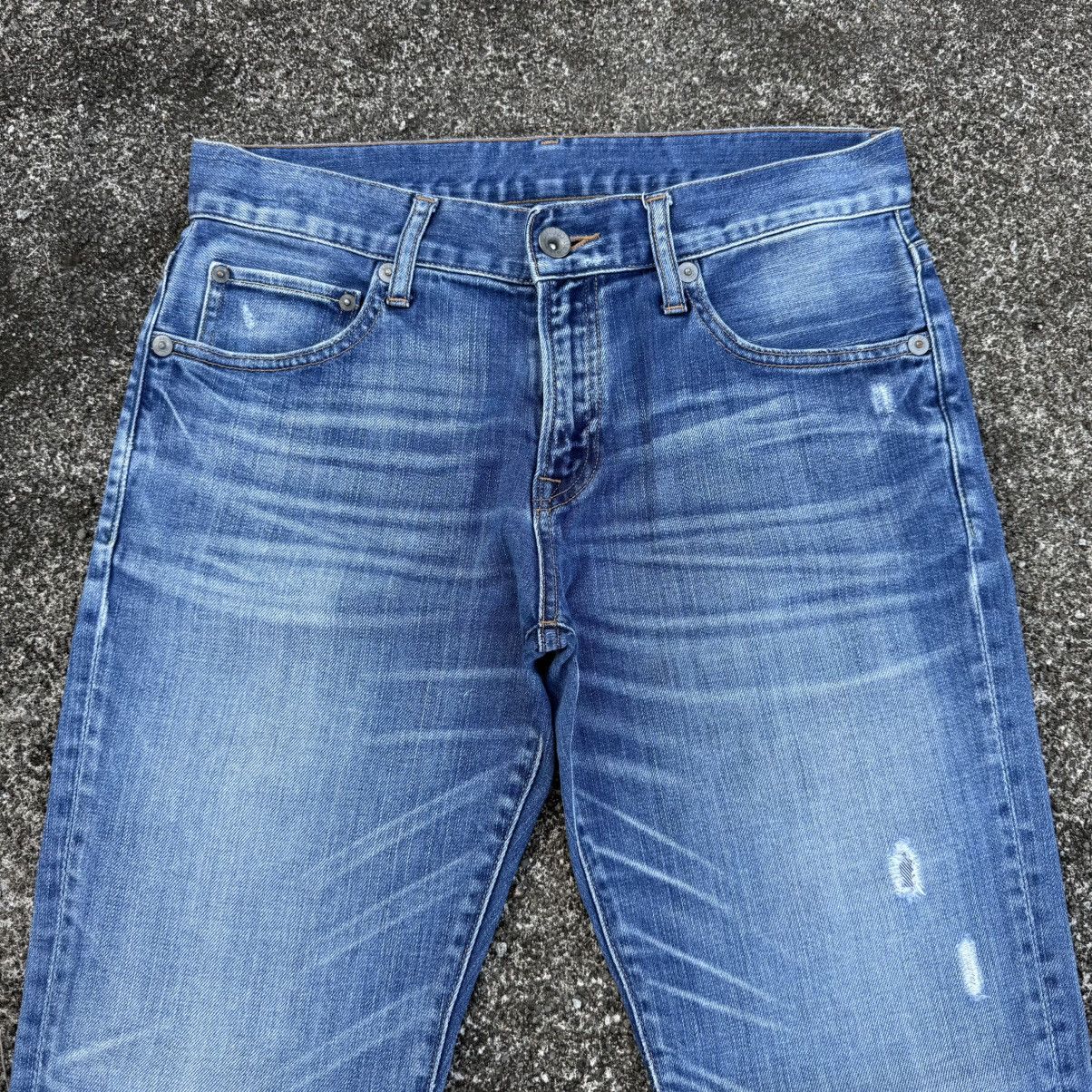 Japanese Brand VINTAGE JAPANESE DENIM FADED BLUE JEAN PANTS Size US 30 / EU 46 - 2 Thumbnail