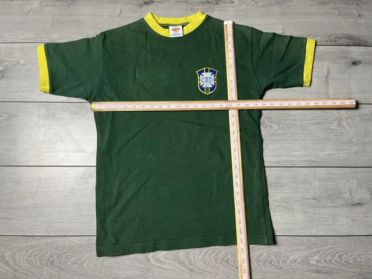 Toffs Vintage Toffs Tshirt brazil national team 90s size Small Size US S / EU 44-46 / 1 - 8 Thumbnail