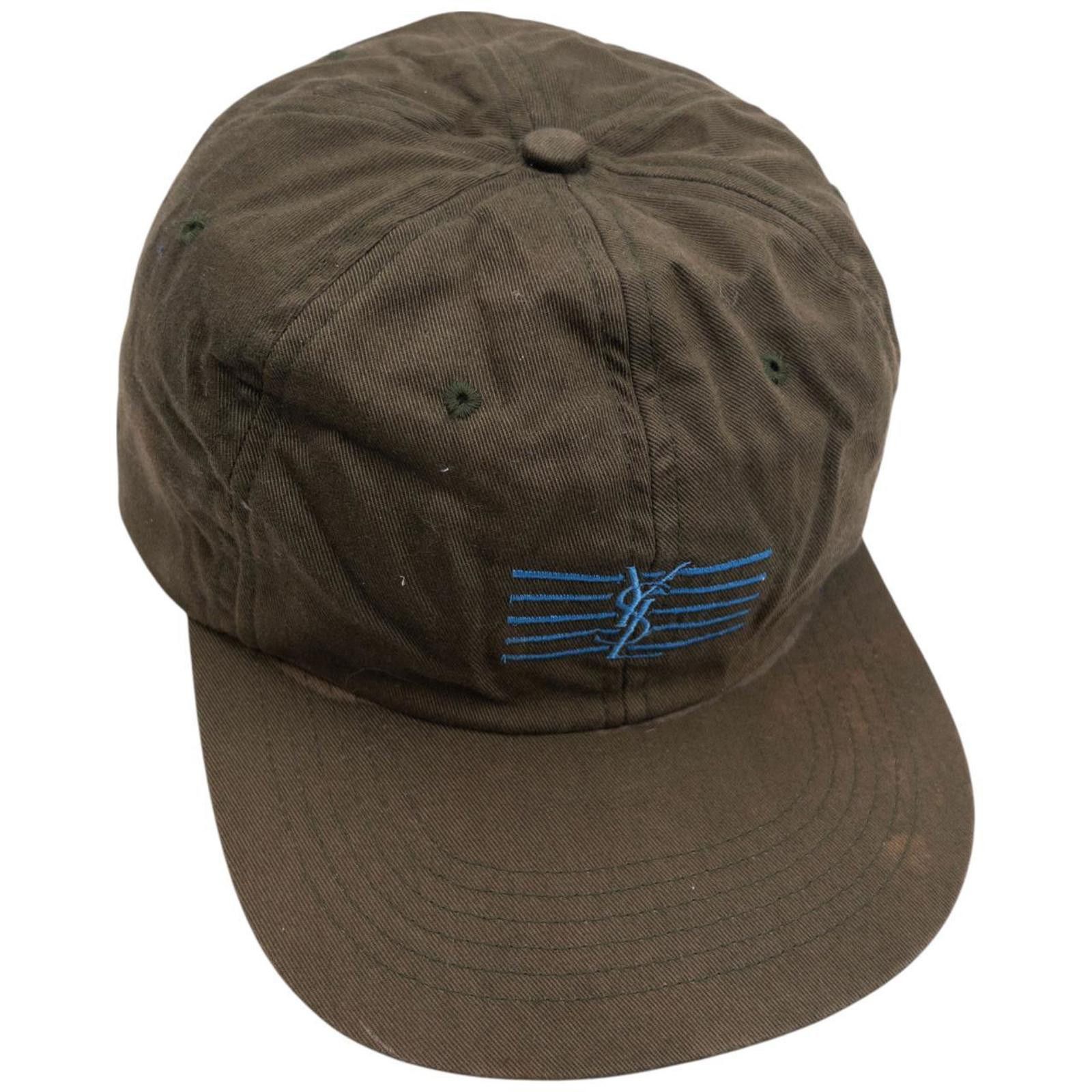 Yves Saint Laurent Vintage YSL Yves Saint Laurent Embroidered Hat Size ONE SIZE - 6 Thumbnail