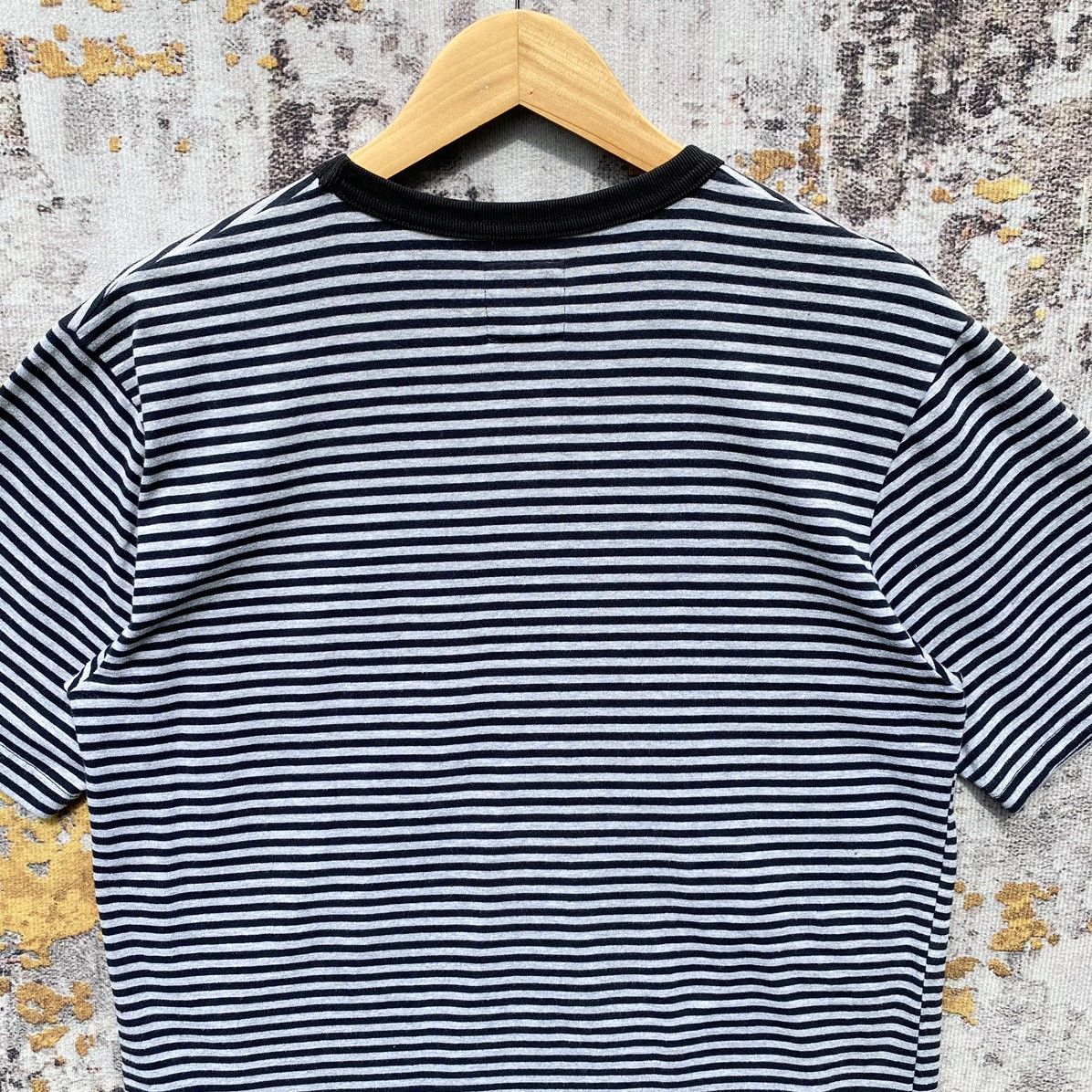 Japanese Brand Visvim Japan Stripe Pocket Shirt Visvim Japanese Designer Size US M / EU 48-50 / 2 - 8 Thumbnail