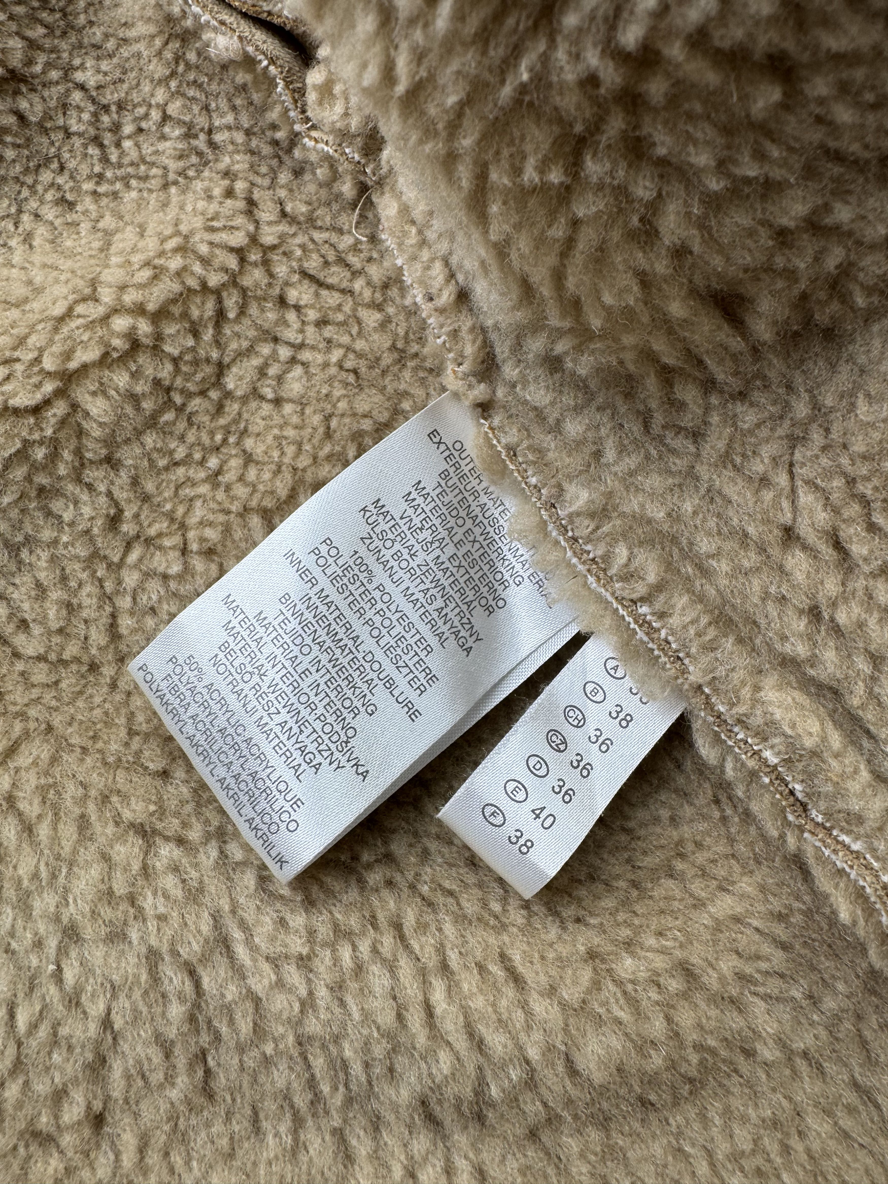 Vintage Vintage Faded Faux Sheepskin Coat B443(V502)E2 Size M / US 6-8 / IT 42-44 - 5 Thumbnail