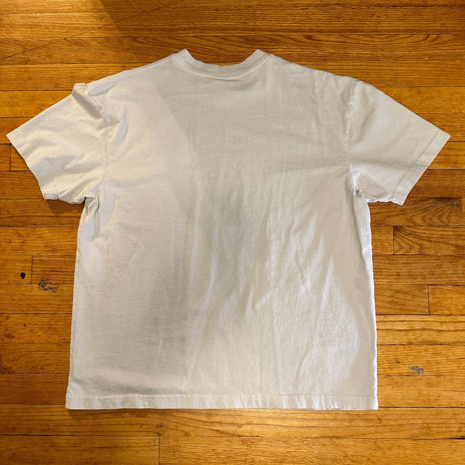 Revenge Gently Used Light Grey Men's Size Large Revenge Logo T-Shirt Size US L / EU 52-54 / 3 - 3 Thumbnail