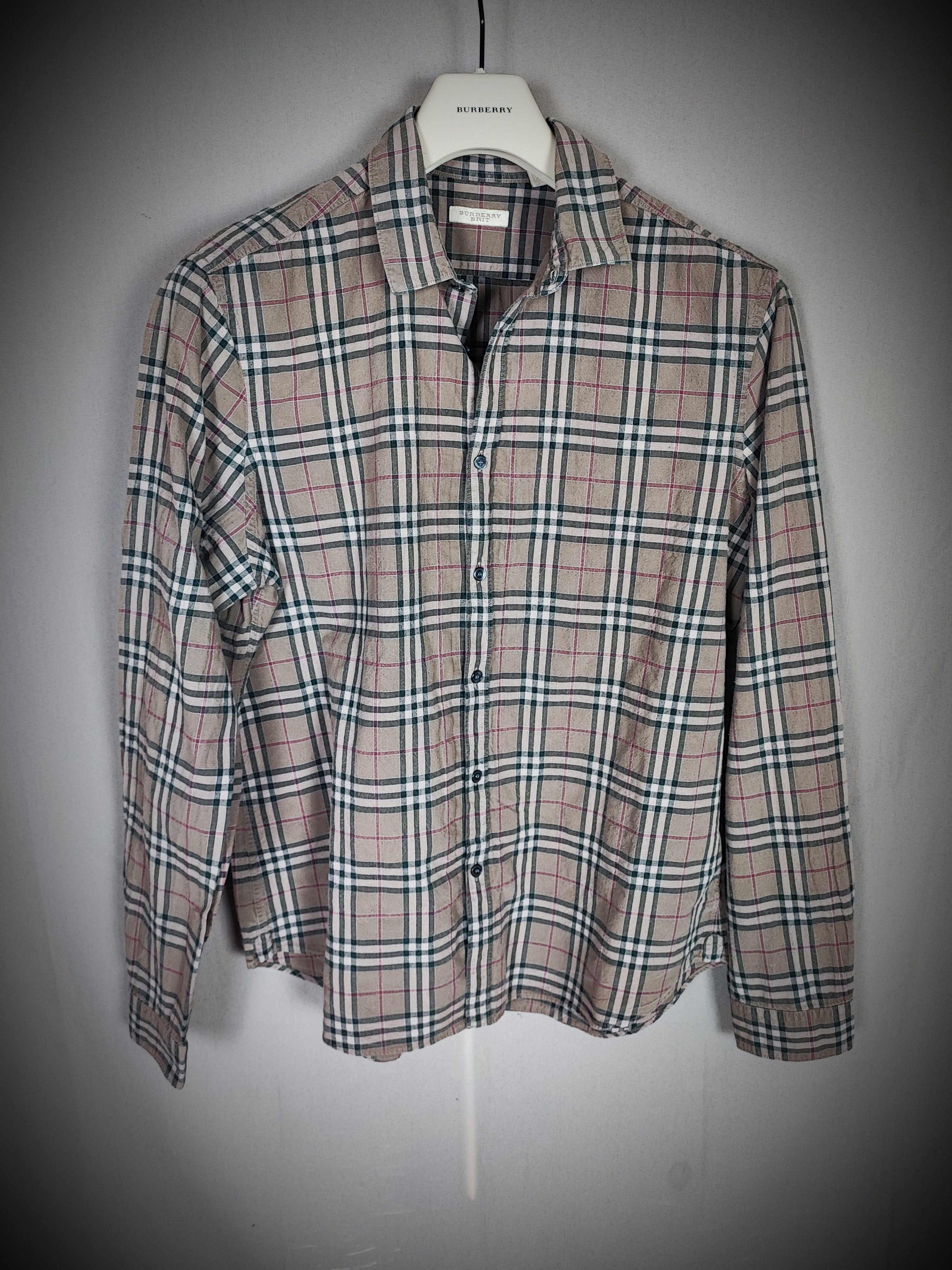 Burberry Burberry Shirt XL Size US XL / EU 56 / 4 - 2 Thumbnail