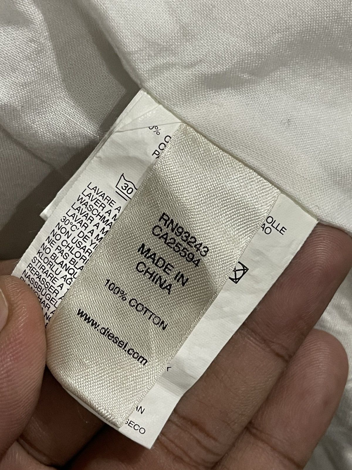 Diesel Diesel Parachute White Jacket Size M / US 6-8 / IT 42-44 - 19 Thumbnail