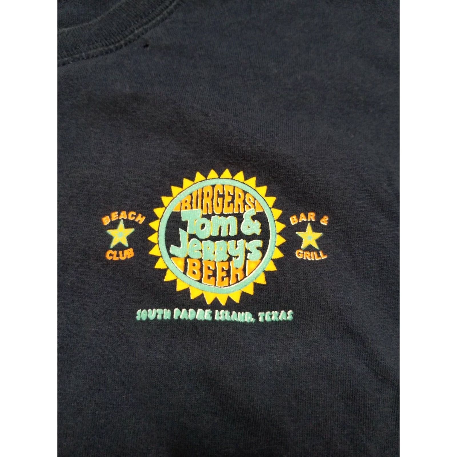 Doublet Tom and Jerry Beer Texas Travel Funny T-Shirt Mens Large Blue Double Sided Graphic Print Size US L / EU 52-54 / 3 - 3 Thumbnail