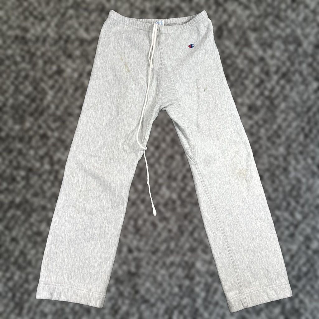 Champion Vintage 70s Champion Reverse Weave Expansion Gusset Sweatpants M Heather Gray Size US 31 - 1 Thumbnail