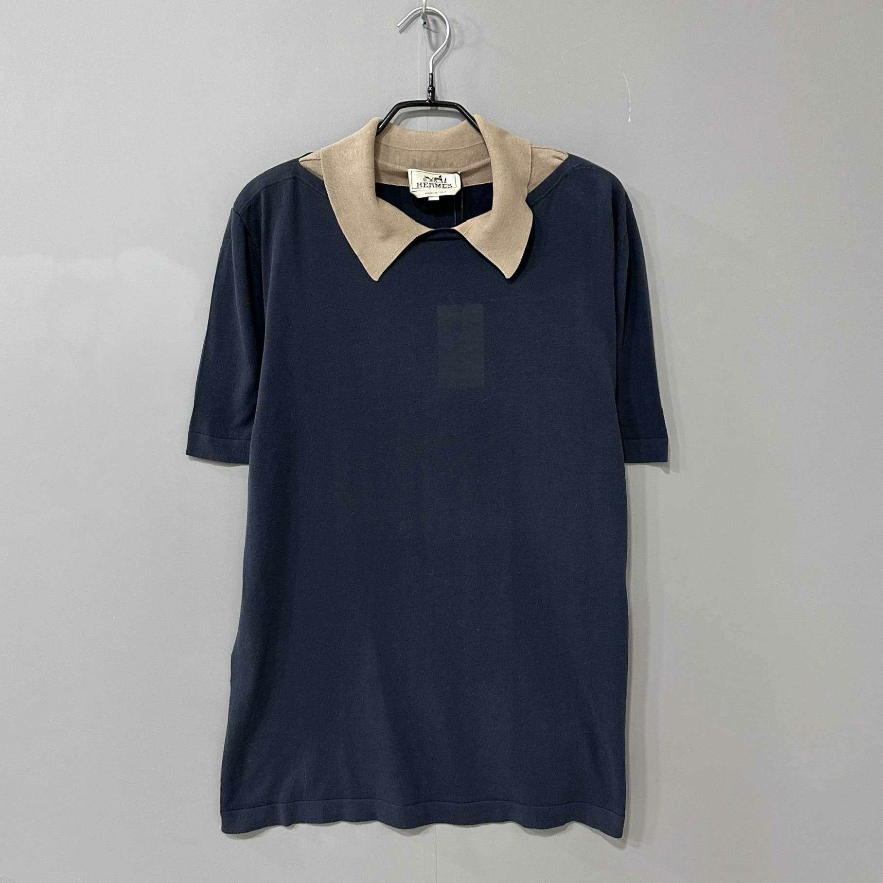 Hermes Hermes Knit Polo l Men Size US L / EU 52-54 / 3 - 1 Thumbnail