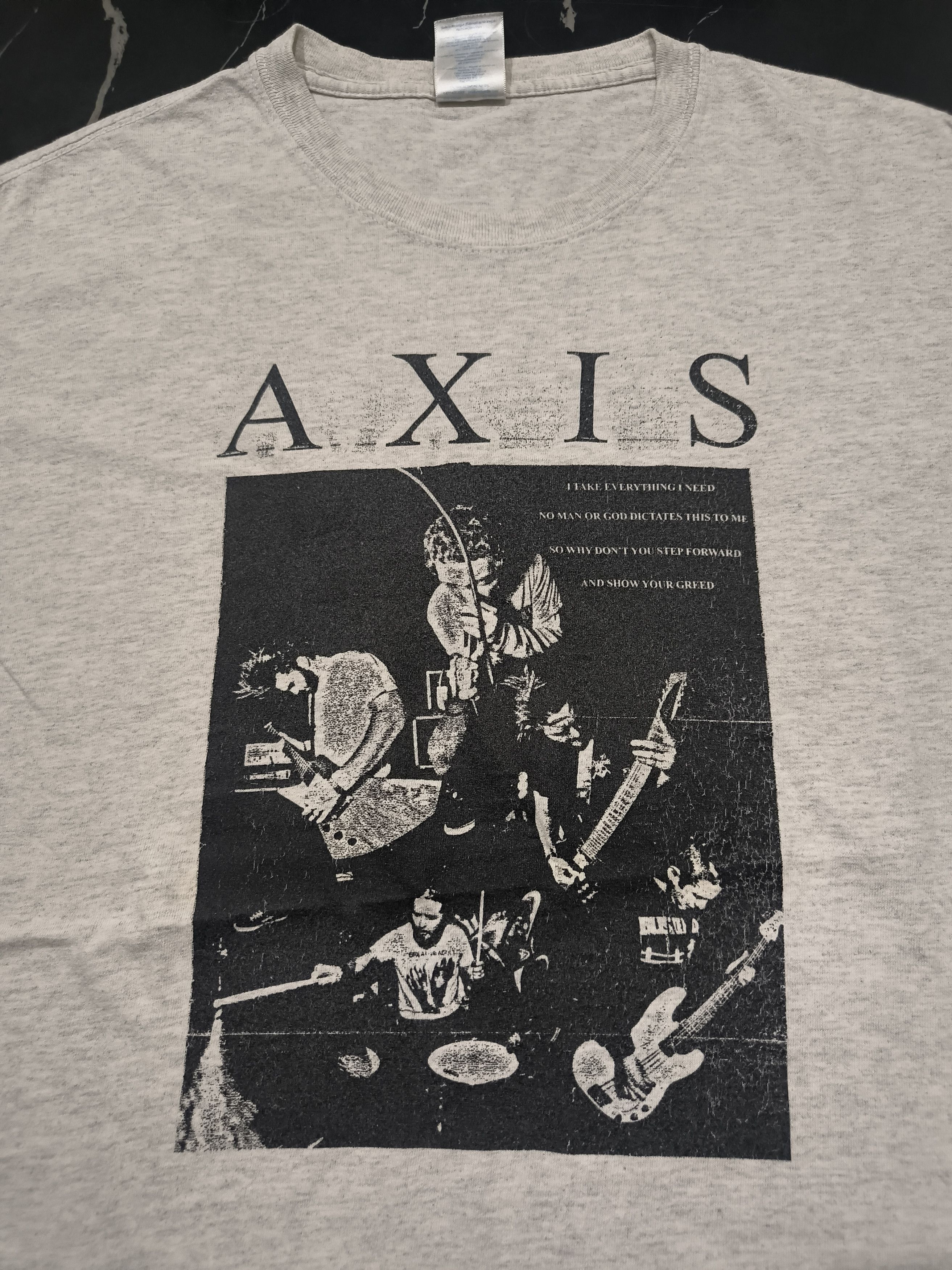 Band Tees Vintage 00's Axis "Hardcore band" shirt Size US L / EU 52-54 / 3 - 1 Thumbnail