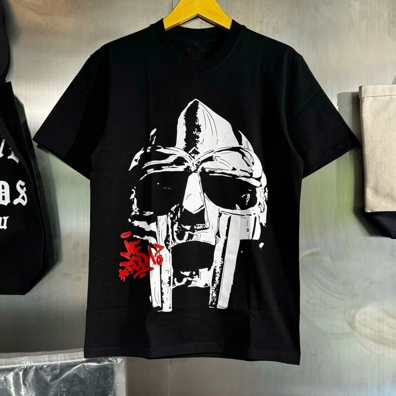 MF Doom × Rap Tees MF Doom Black Tees Size US L / EU 52-54 / 3 - 1 Thumbnail