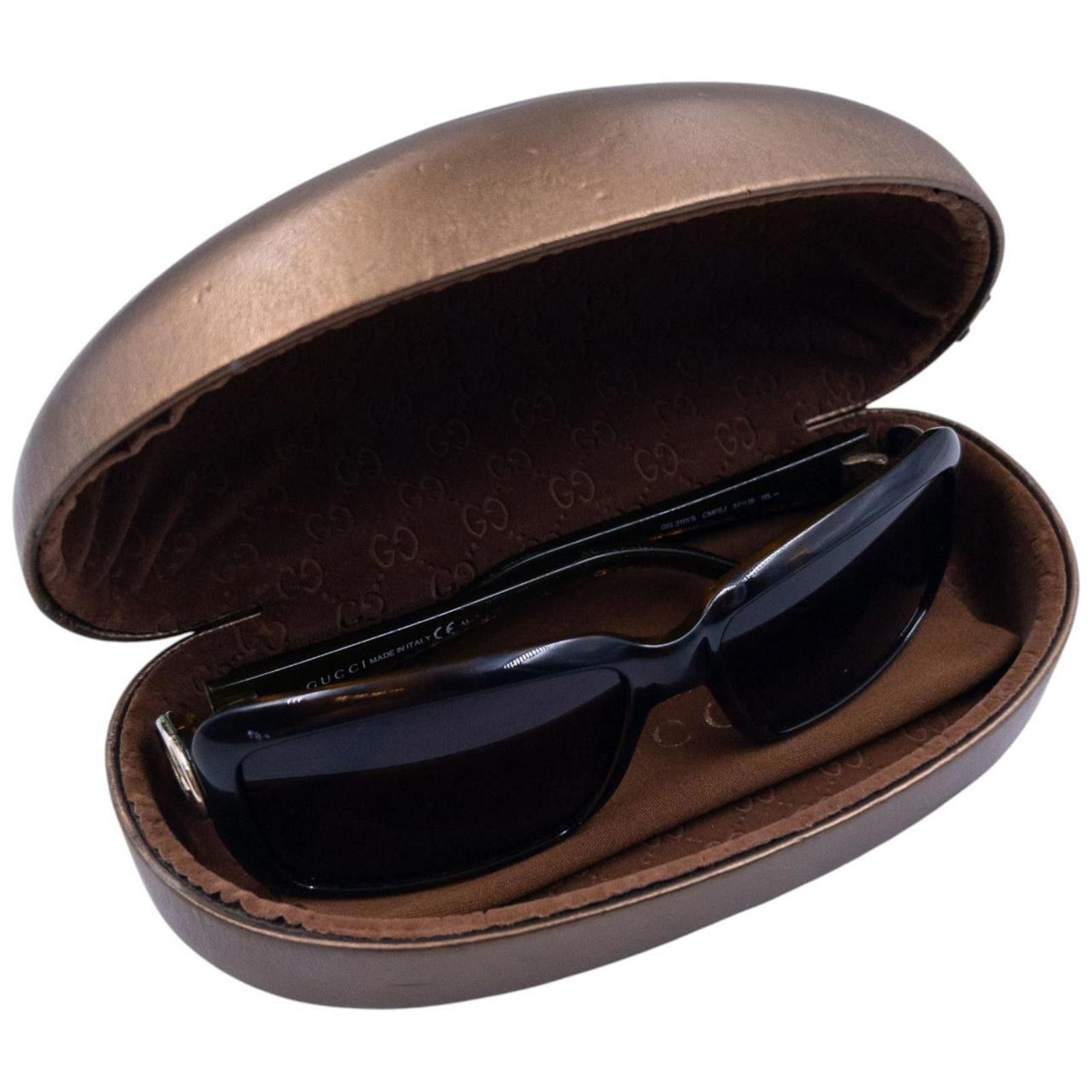 Gucci Vintage Gucci Tortoise Shell Sunglasses Size ONE SIZE - 8 Thumbnail