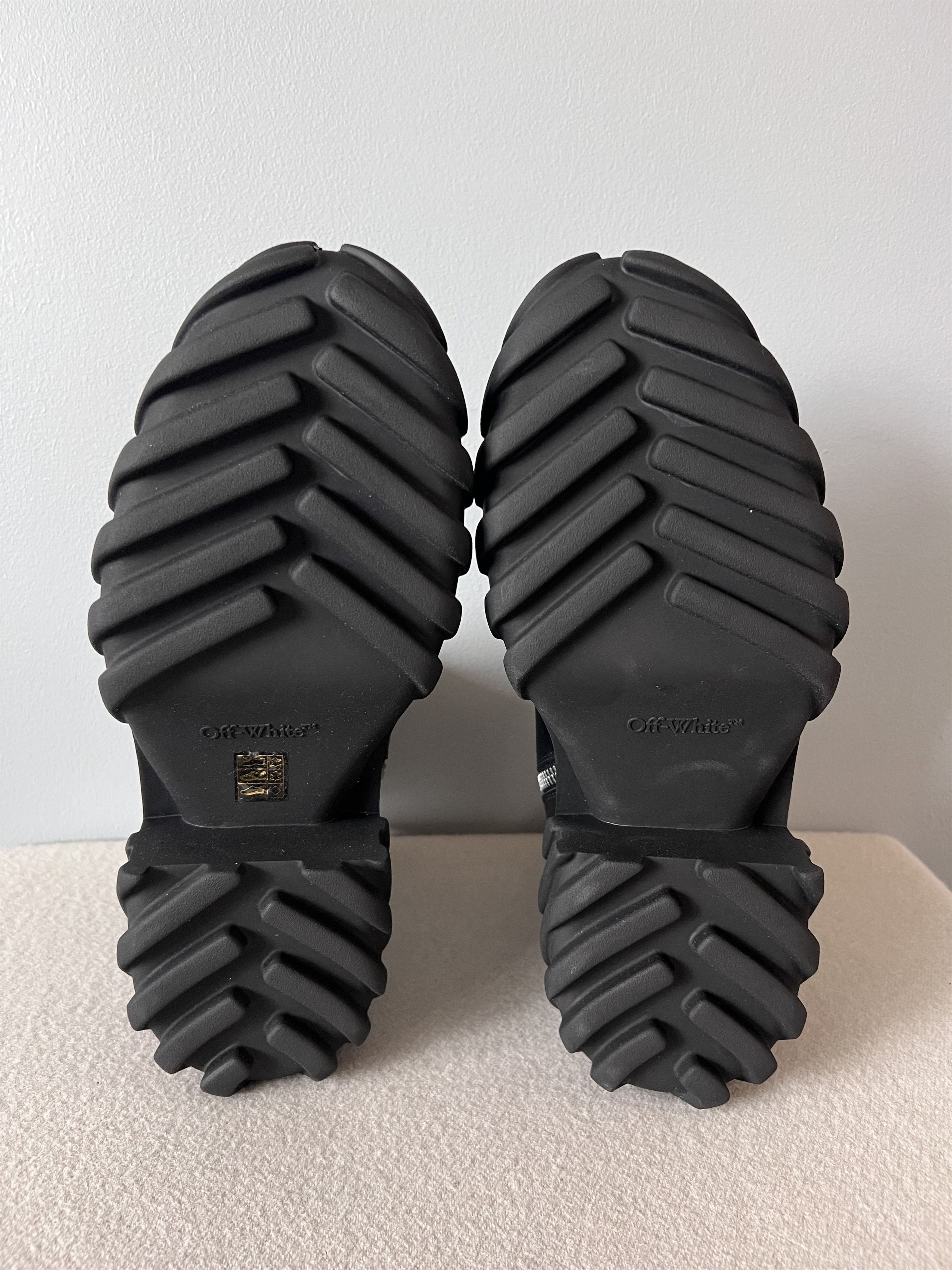 Off-White Off White Exploration Motor Ankle Boots in Black Size US 12 / EU 45 - 6 Thumbnail