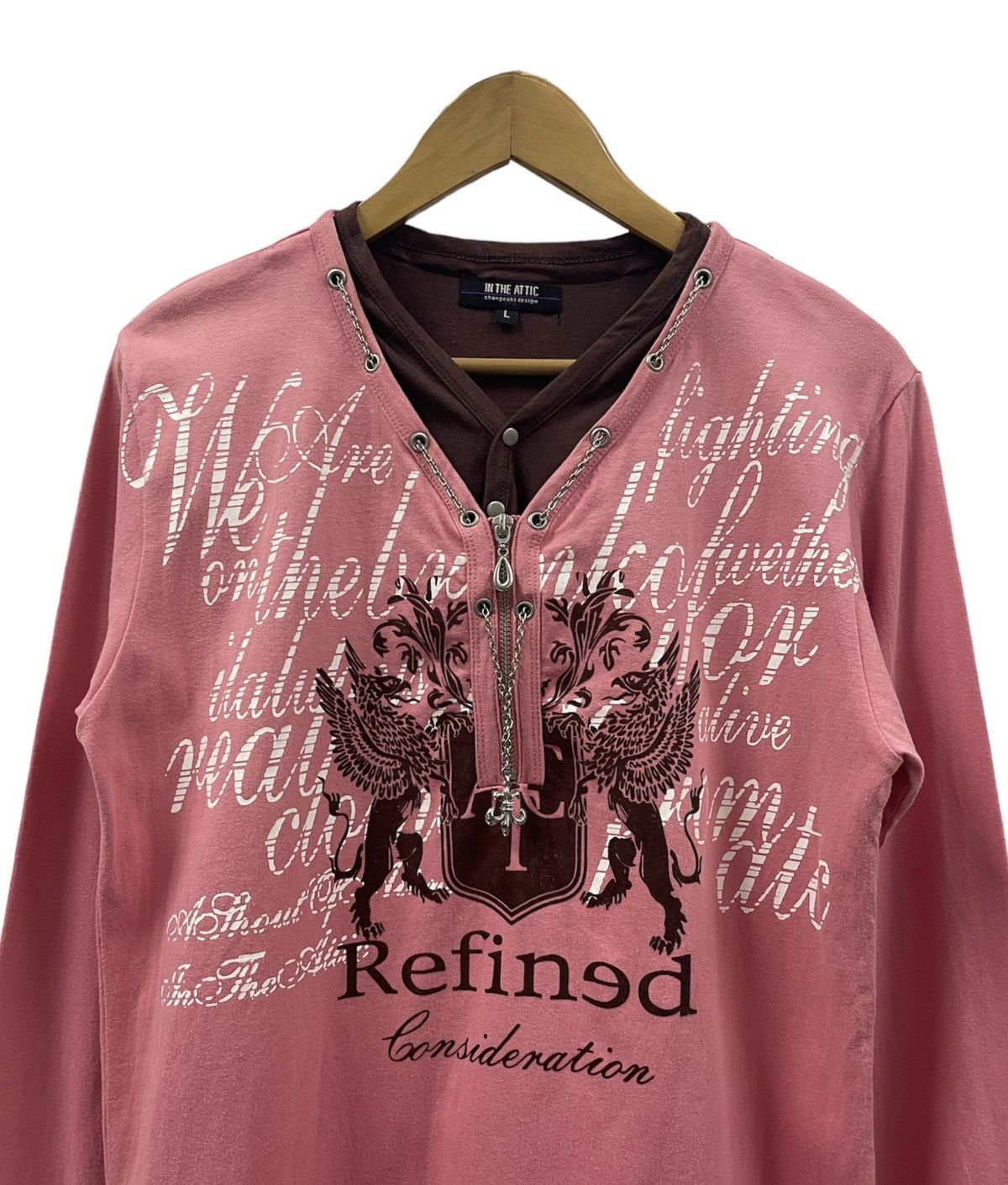 Hysteric Glamour × If Six Was Nine × Japanese Brand In The Attic Japan Neklace Poem Tshirts Size US M / EU 48-50 / 2 - 1 Thumbnail