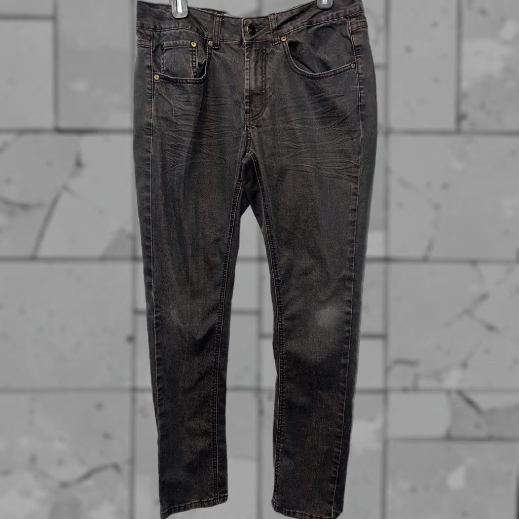 Vintage 21 Gray Cotton Blend Stretchy Jeans Mens Size 30x32 Size US 30 / EU 46 - 1 Thumbnail