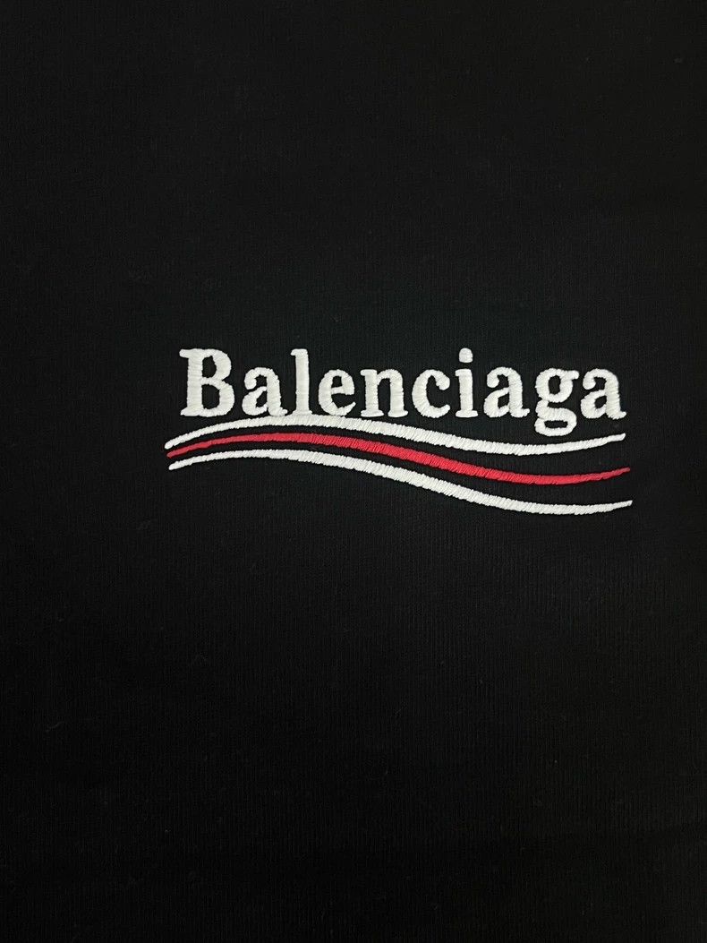 Balenciaga Balenciaga Monogrammed Logo printed short sleeve regular T Size S / US 4 / IT 40 - 3 Thumbnail