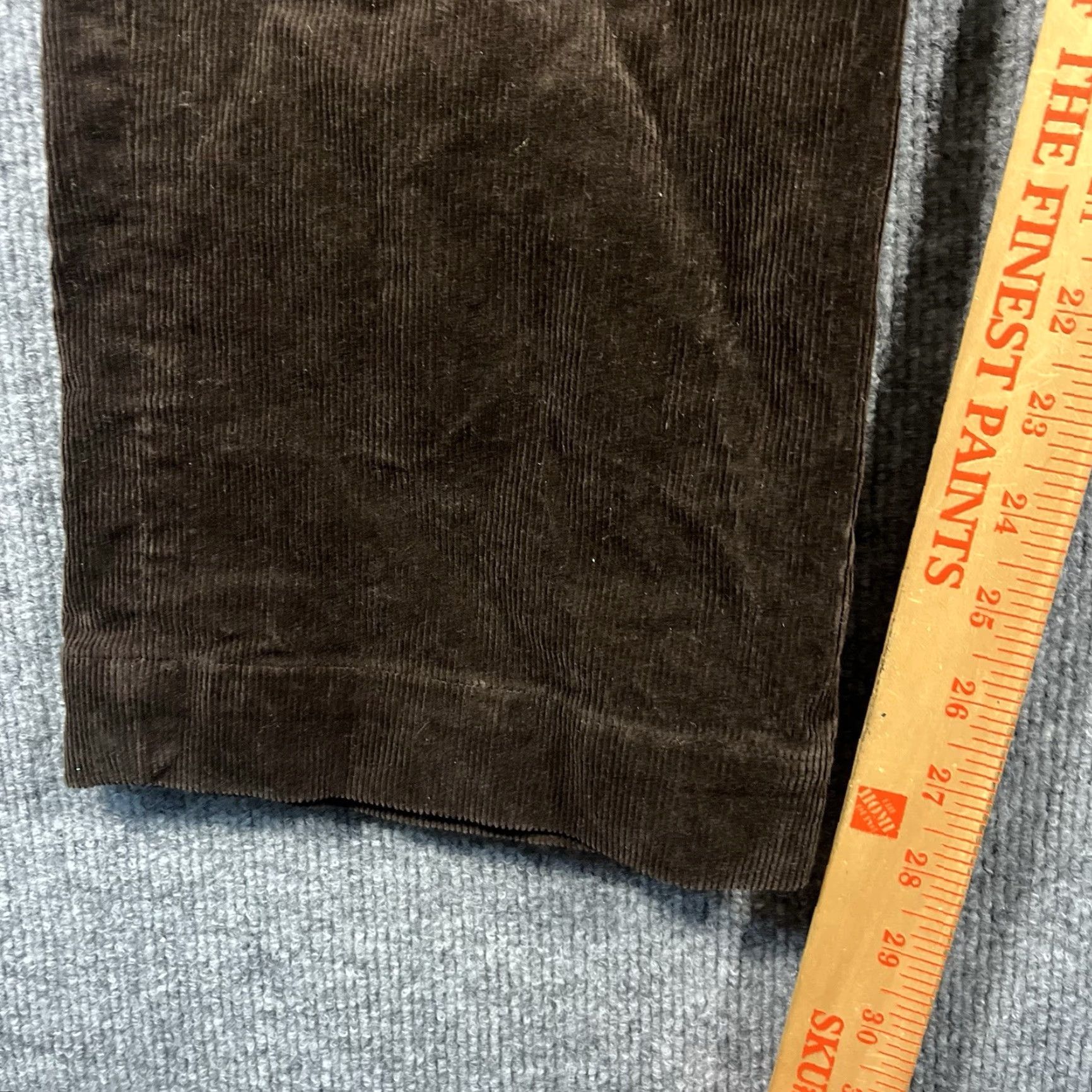 Polo Ralph Lauren Polo Ralph Lauren Pants SlIM Straight Mens 40x30 Brown Corduroy Stretch Slim Fit Chino Modern Preppy Mens Size US L / EU 52-54 / 3 - 4 Thumbnail