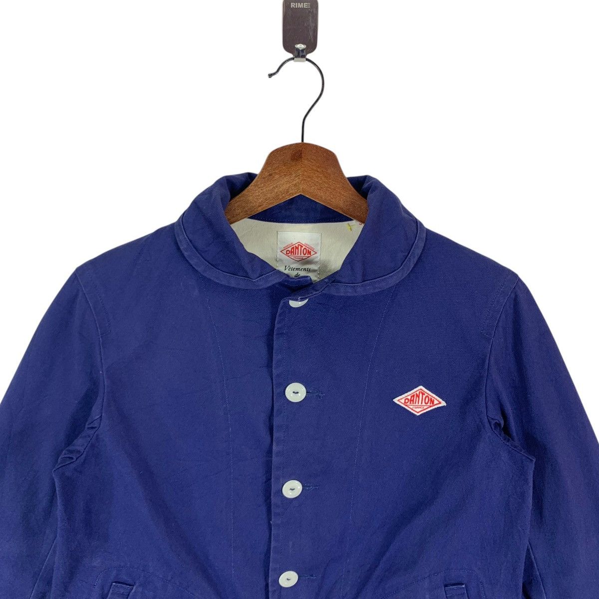 Danton × Vintage VINTAGE DANTON VETEMENTS DE TRAVAIL COAT Size XXS / US 00 / IT 34 - 4 Thumbnail