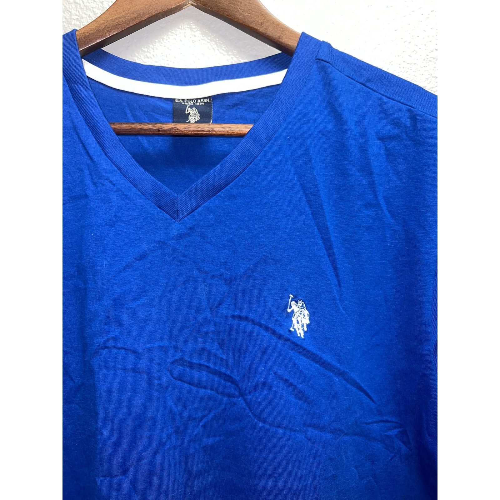 U.S. Polo Assn. US Polo Assn Blue Shirt Tee Small Pony NWT Tee Medium Size US M / EU 48-50 / 2 - 2 Thumbnail