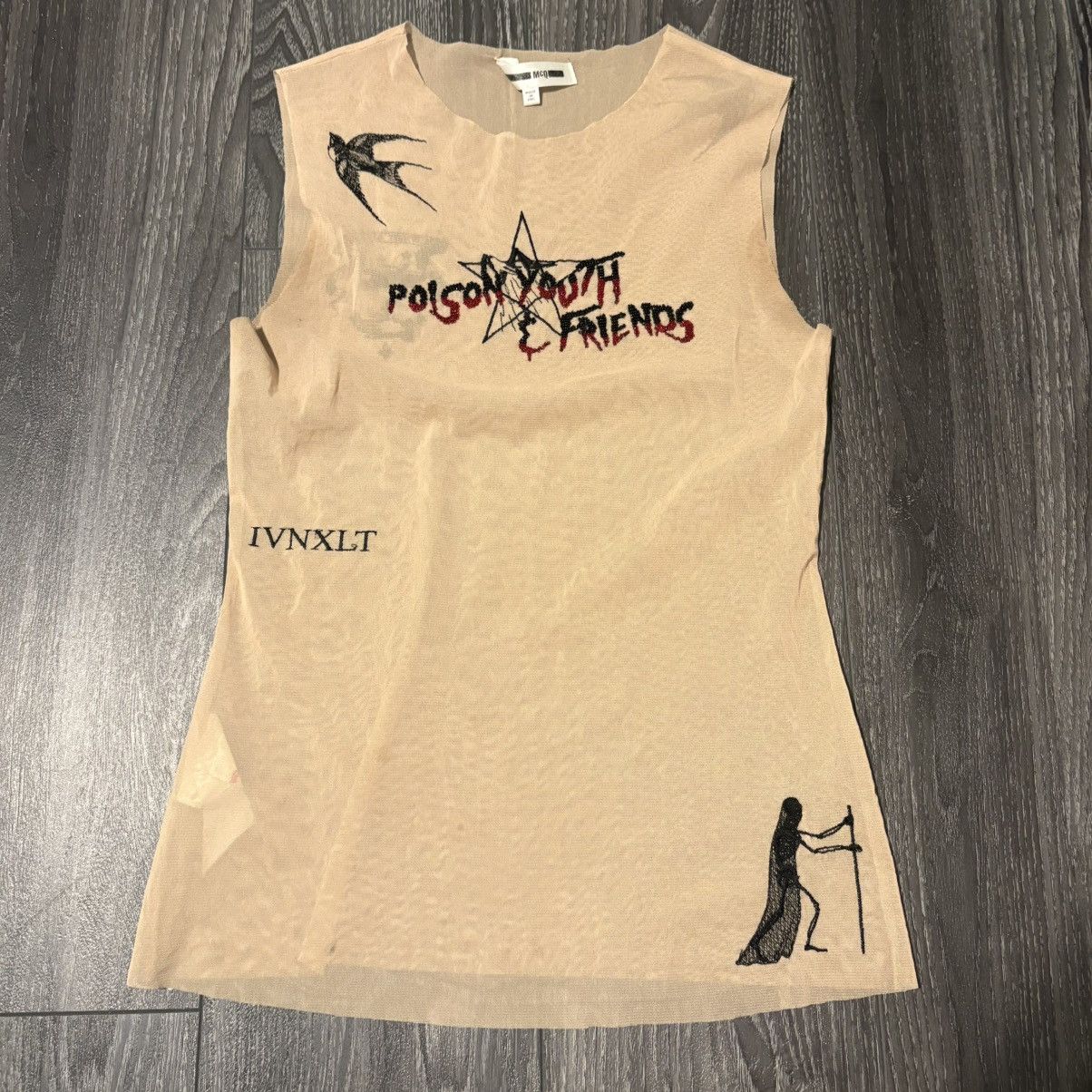 Alexander McQueen RARE sample Alexandler Mcqueen mesh top Size US S / EU 44-46 / 1 - 1 Thumbnail