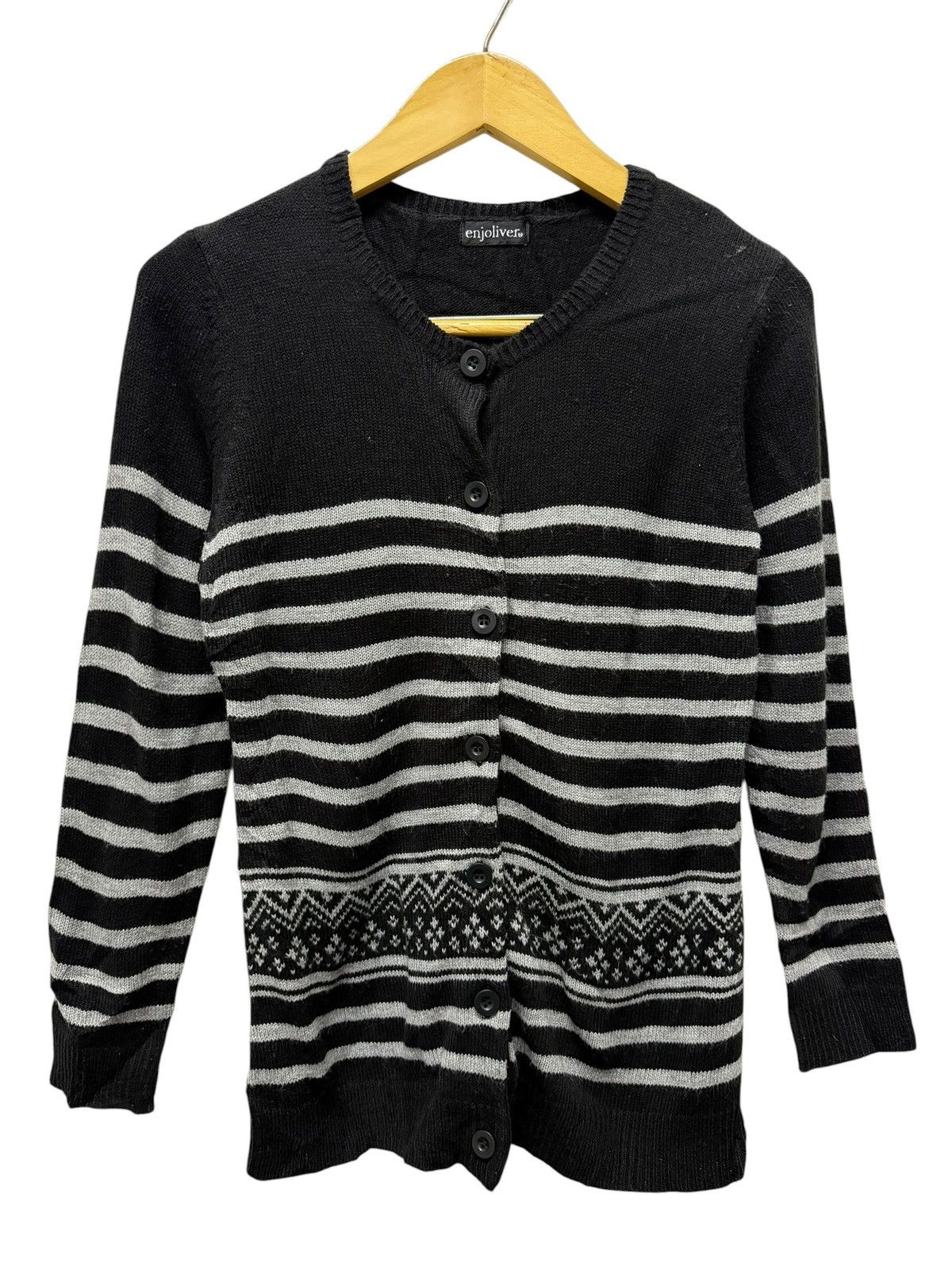 Aran Isles Knitwear Vintage Enjoliver Button Ups Knitwear Cardigan Size S / US 4 / IT 40 - 1 Thumbnail