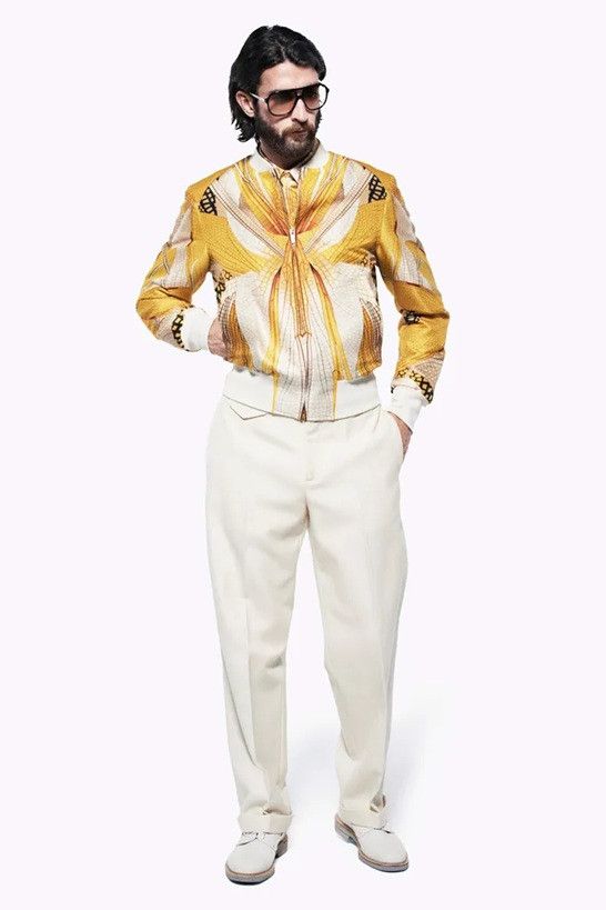 Alexander McQueen Alexander Mcqueen - S/S 13 - Dragonfly-Print Bomber Size US S / EU 44-46 / 1 - 1 Thumbnail