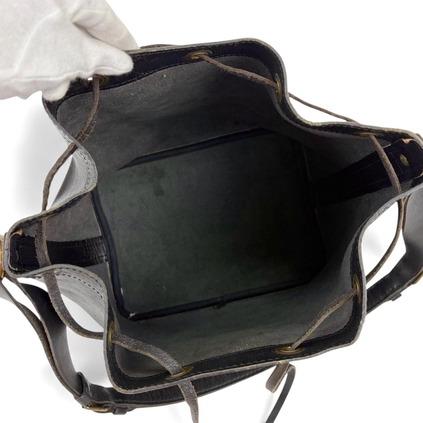 Louis Vuitton Louis Vuitton - Black Epi Leather Noé Shoulder Bag Size ONE SIZE - 5 Thumbnail