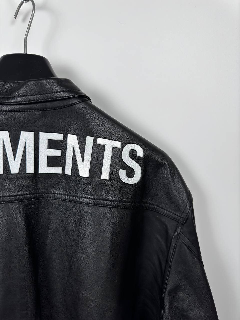 Vetements Vetements Leather Overshirt Jacket Size US S / EU 44-46 / 1 - 8 Thumbnail