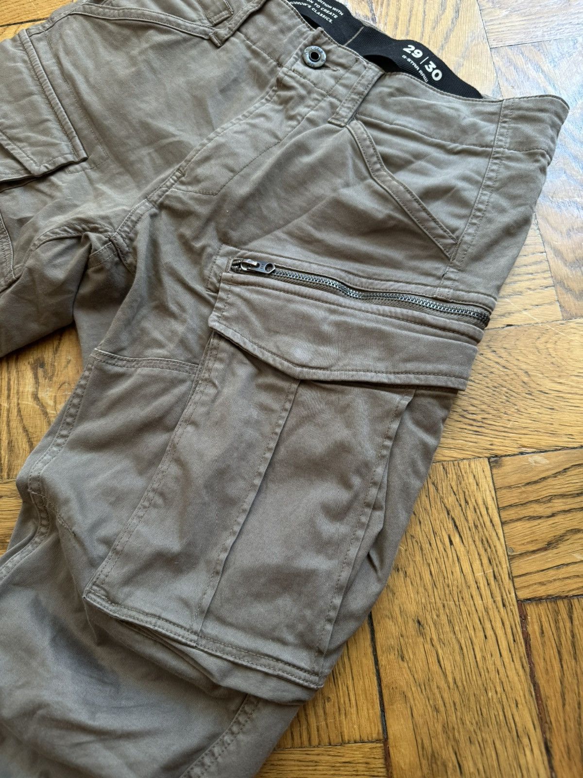 G-Star G Star Raw Cargo Pants Size US 30 / EU 46 - 3 Thumbnail