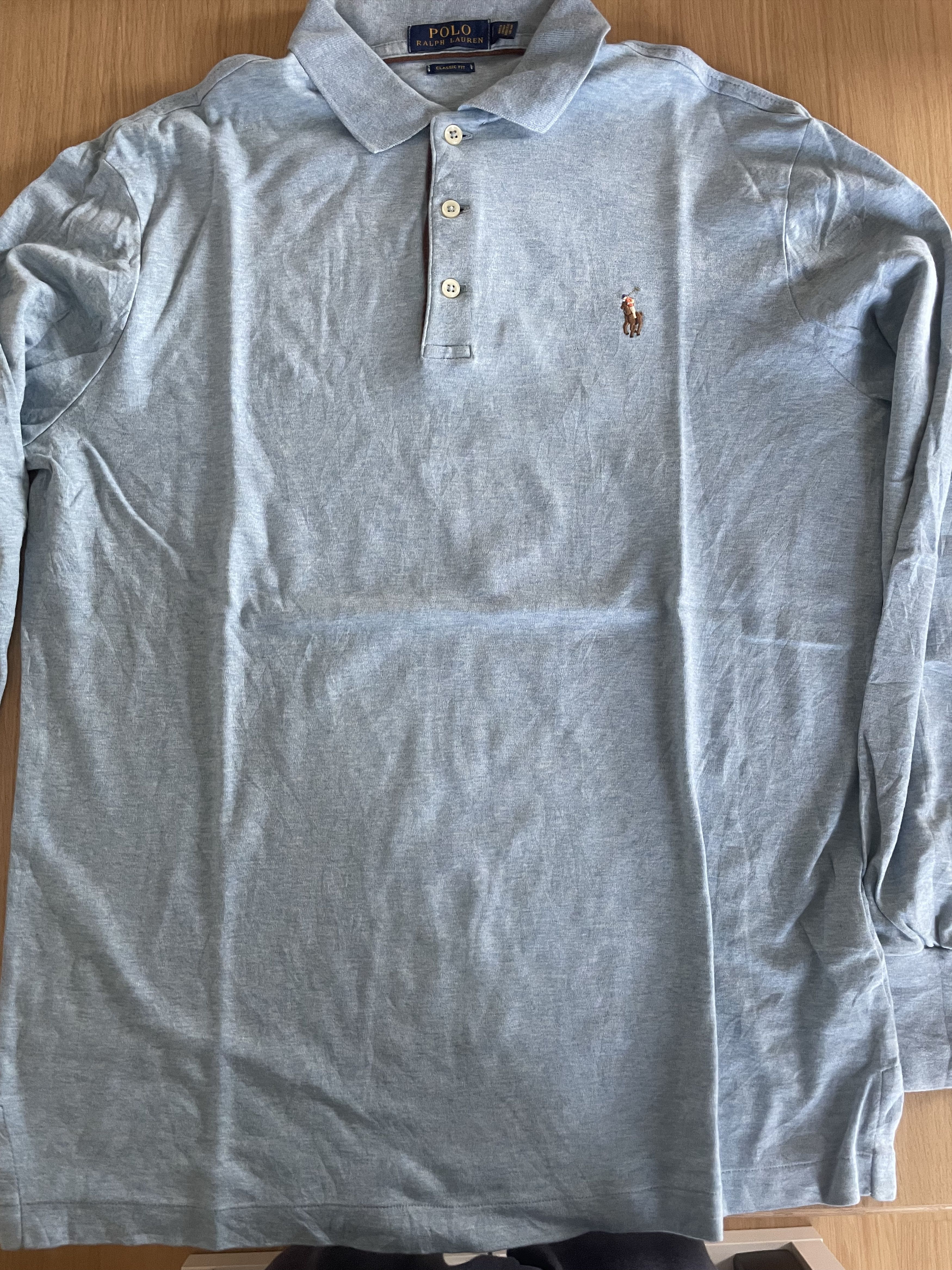 Polo Ralph Lauren Polo Ralph Lauren Poloshirt Longsleeve Size US S / EU 44-46 / 1 - 3 Thumbnail