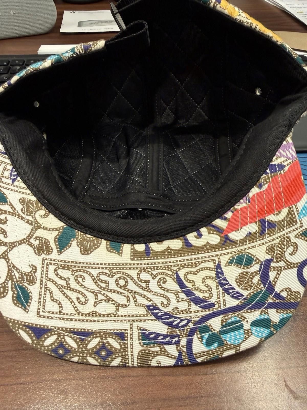 Supreme Supreme Quilted Paradise 5 Panel Camp Hat Box Logo Rare Size ONE SIZE - 2 Thumbnail