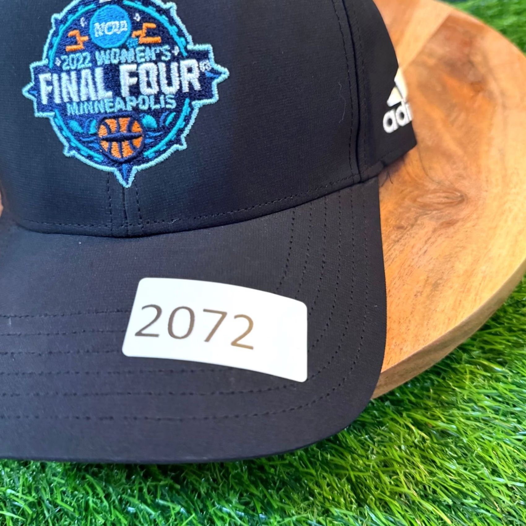 Adidas Adidas NCAA 2022 Final Four Hat Mens One Size Black Adjustable Cap Strapback Baseball Cap Size ONE SIZE - 8 Thumbnail