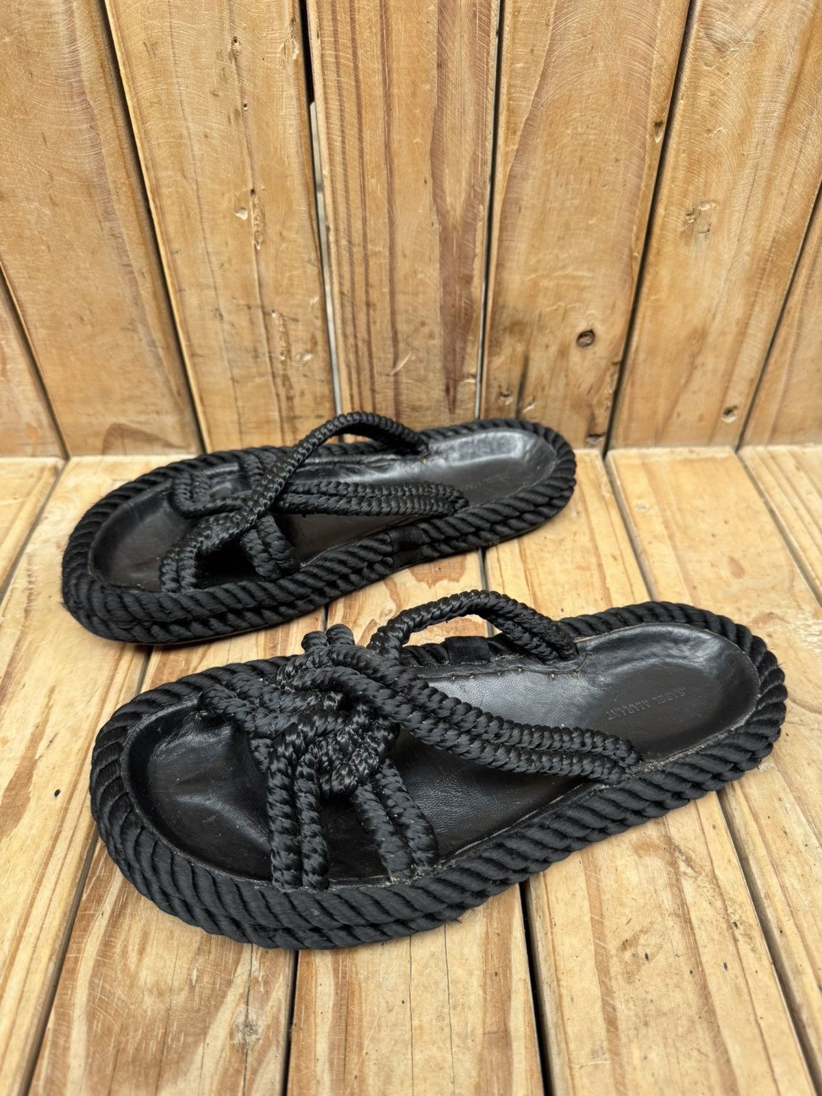 Isabel Marant Isabel Marant black strappy women’s sandals sz EUR 36 USA 6 Size US 6 / IT 36 - 10 Thumbnail