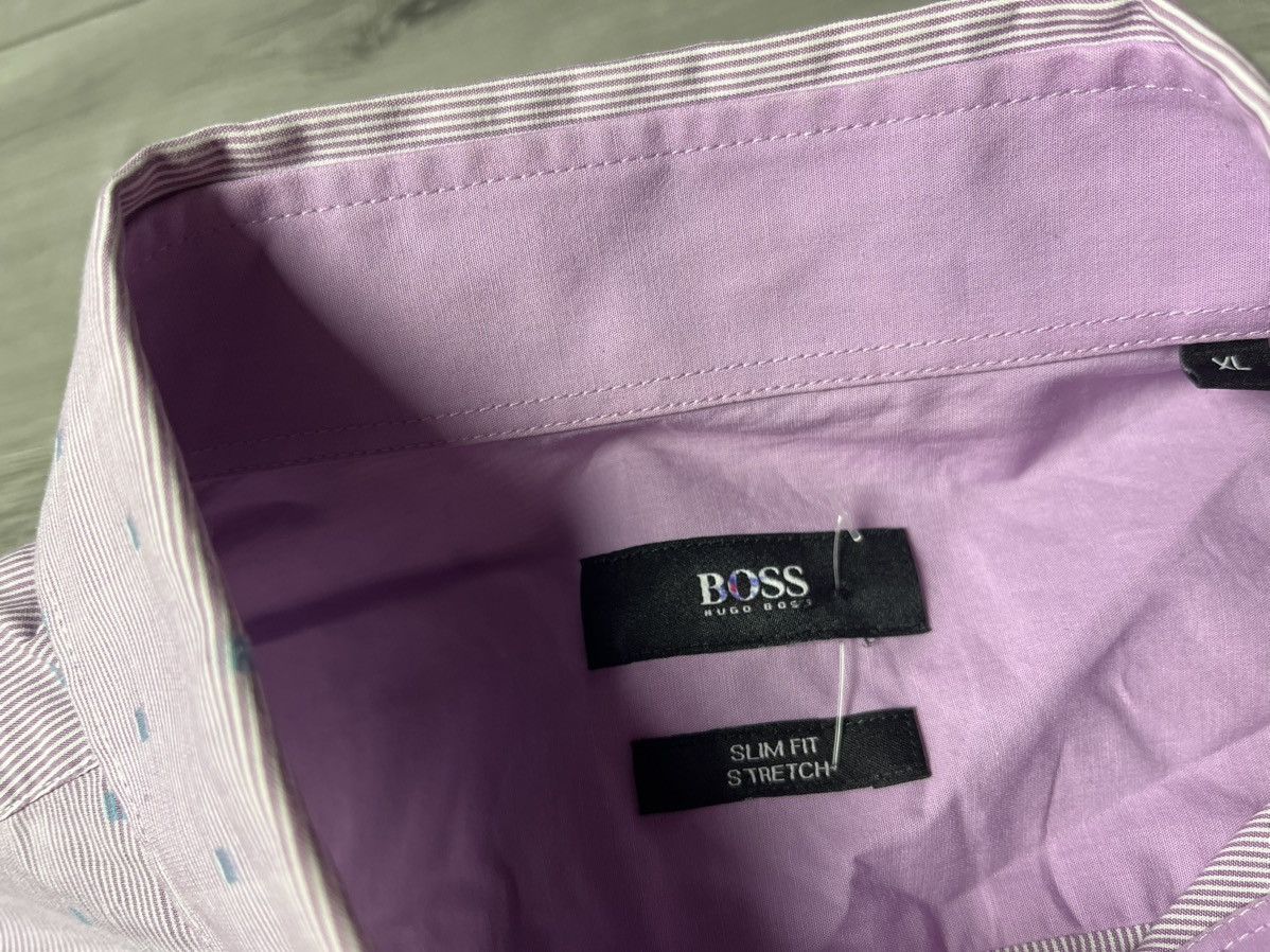 Hugo Boss Hugo boss formal shirt slim fit size XLarge Size US XL / EU 56 / 4 - 4 Thumbnail