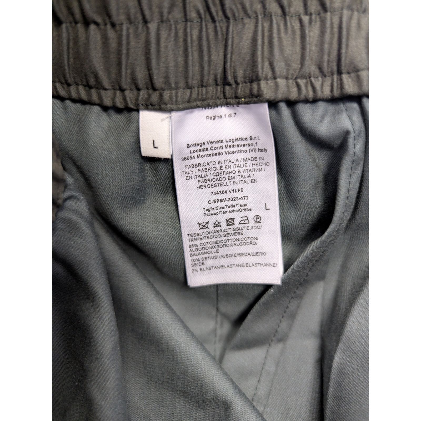 Bottega Veneta o1rshd1 Soft Organic Cotton Shorts in Camping Size US 34 / EU 50 - 17 Thumbnail